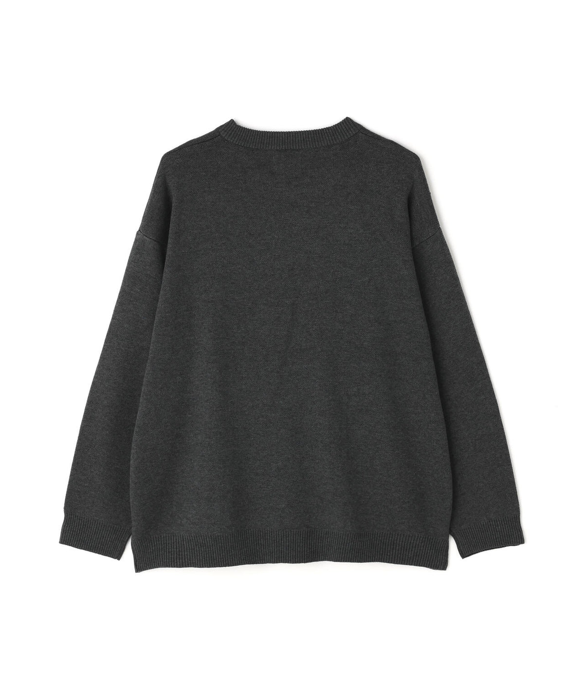 【WEB&DEPOT限定】DankeSchon/ダンケシェーン/WJACQUARED CAT CREWNECK