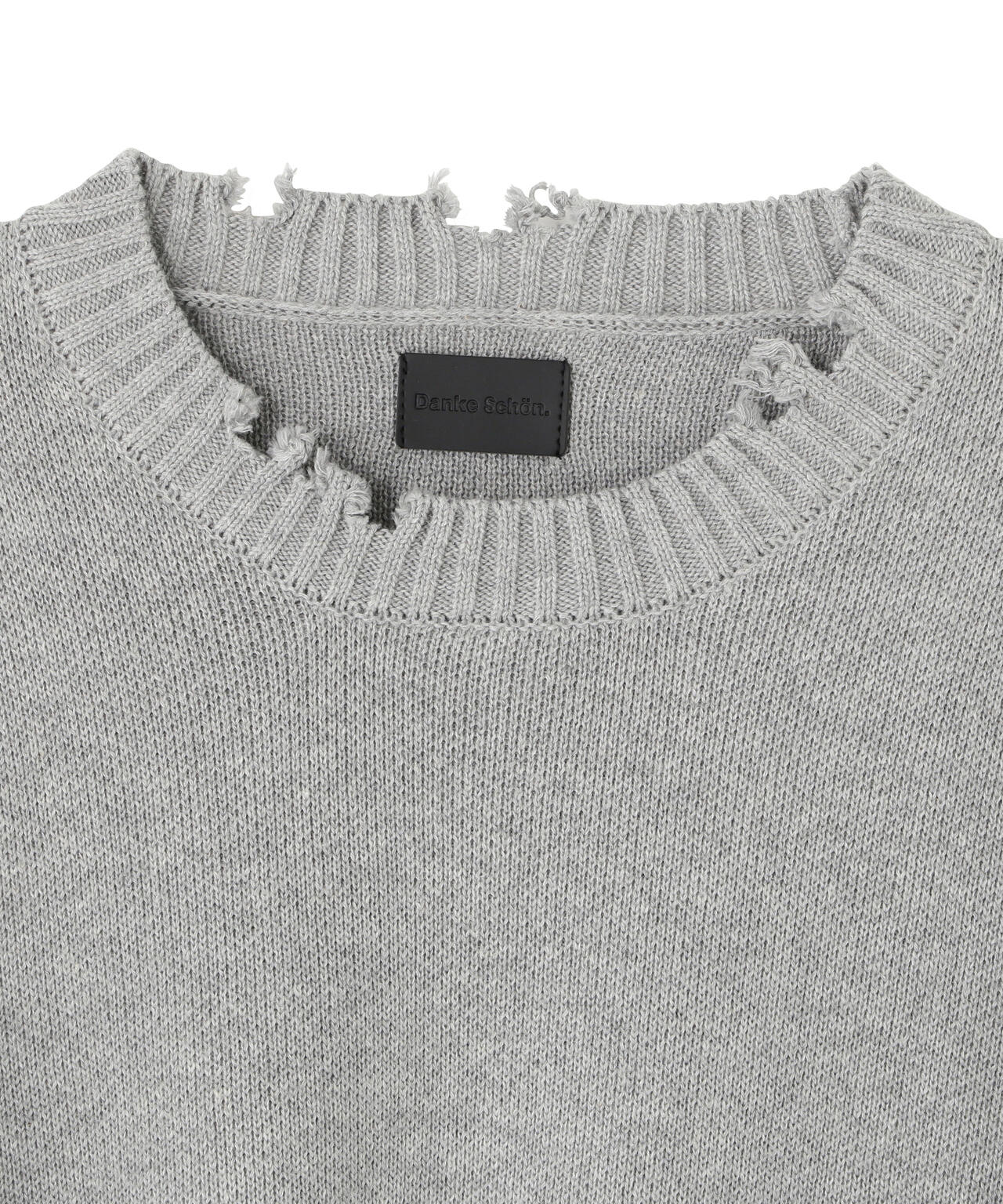 DankeSchon/ダンケシェーン/COTTON WJQ STUDS CREWNECK