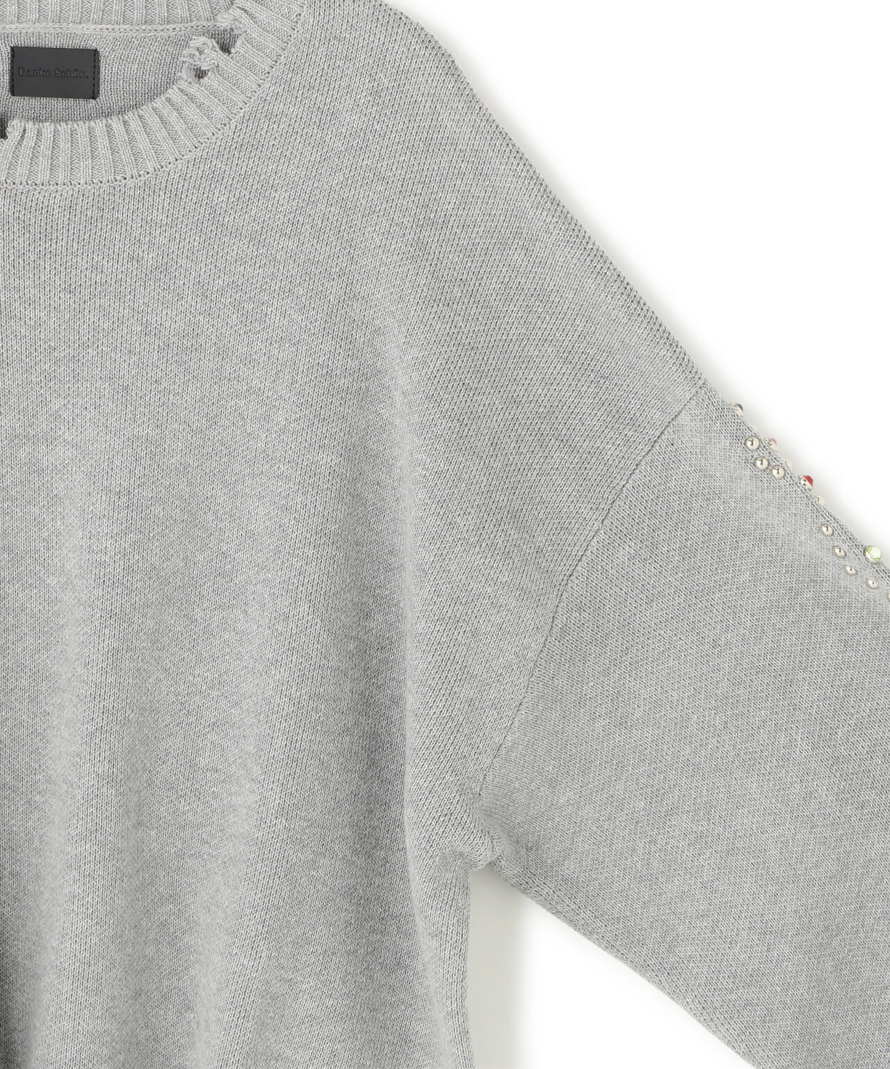 DankeSchon/ダンケシェーン/COTTON WJQ STUDS CREWNECK