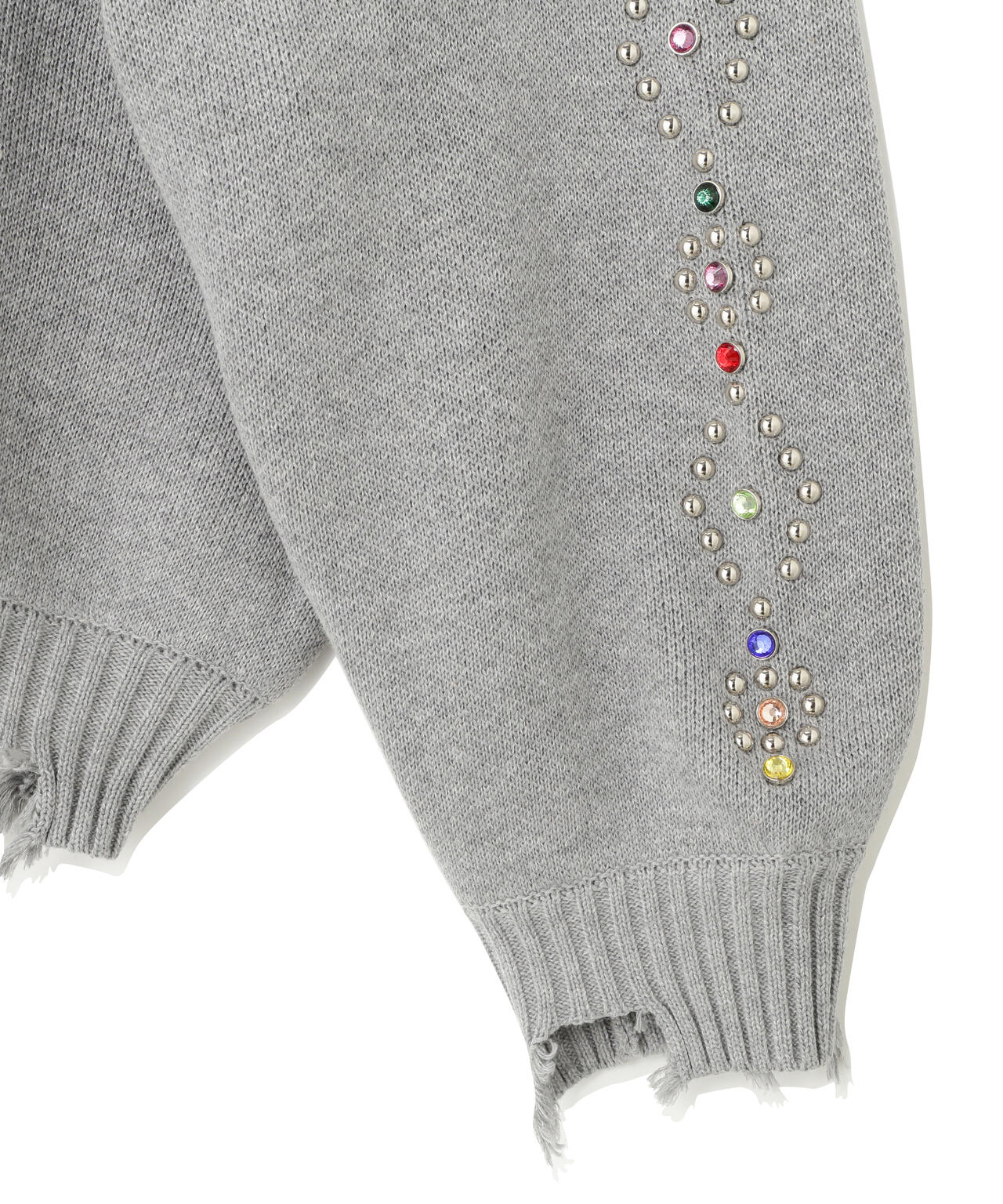 DankeSchon/ダンケシェーン/COTTON WJQ STUDS CREWNECK