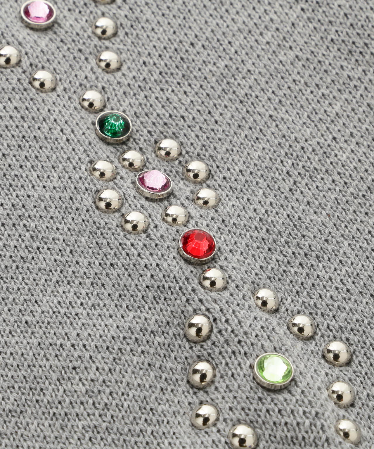 DankeSchon/ダンケシェーン/COTTON WJQ STUDS CREWNECK