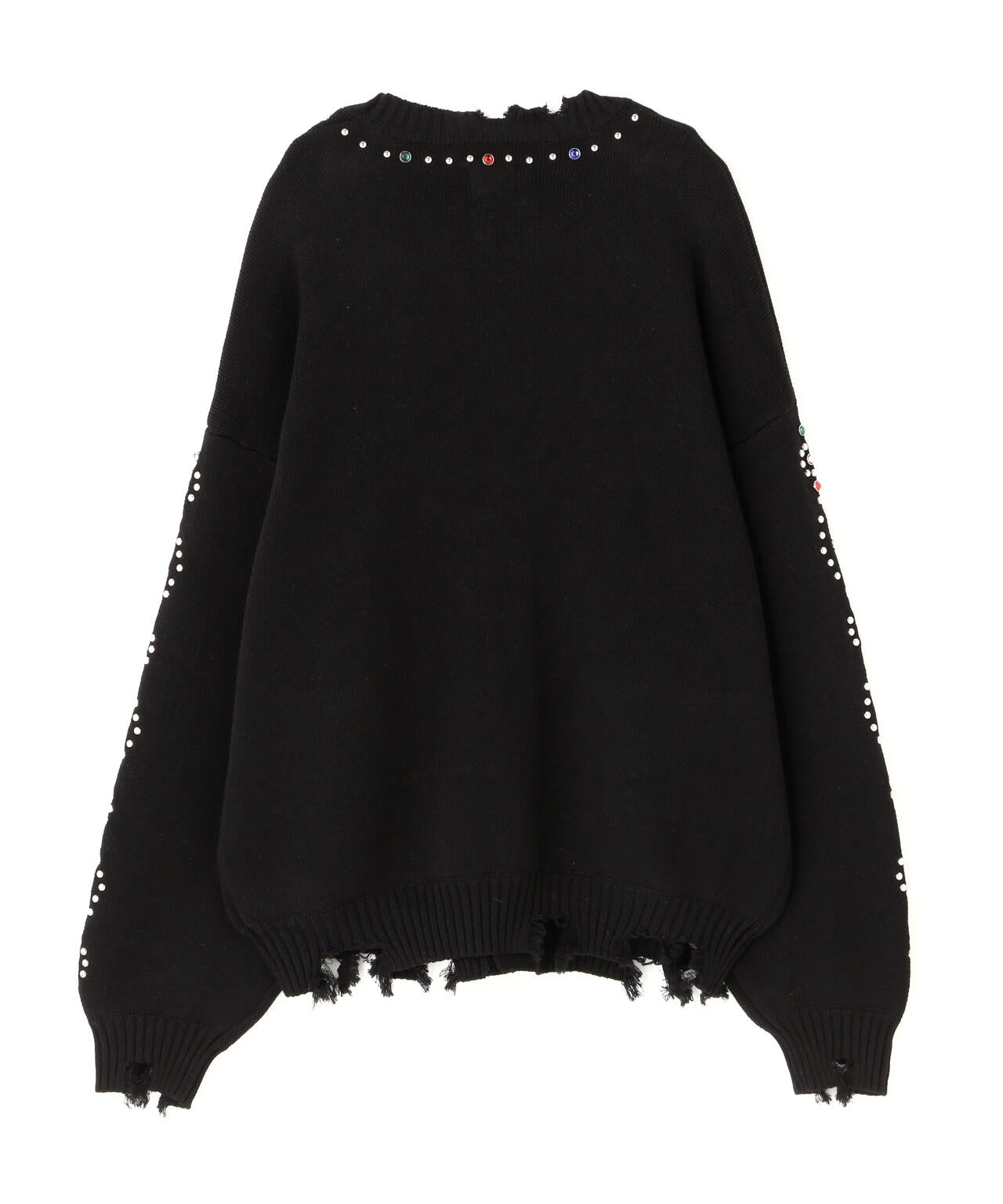 DankeSchon/ダンケシェーン/COTTON WJQ STUDS CARDIGAN