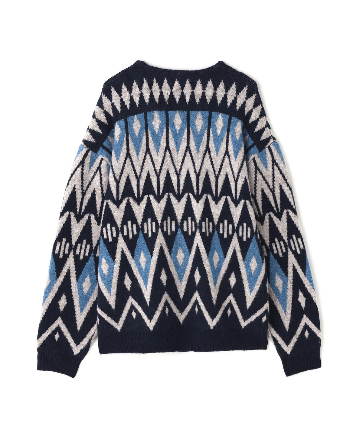 【WEB&DEPOT限定】DankeSchon/ダンケシェーン/WJACQUARED KNIT CARDIGAN