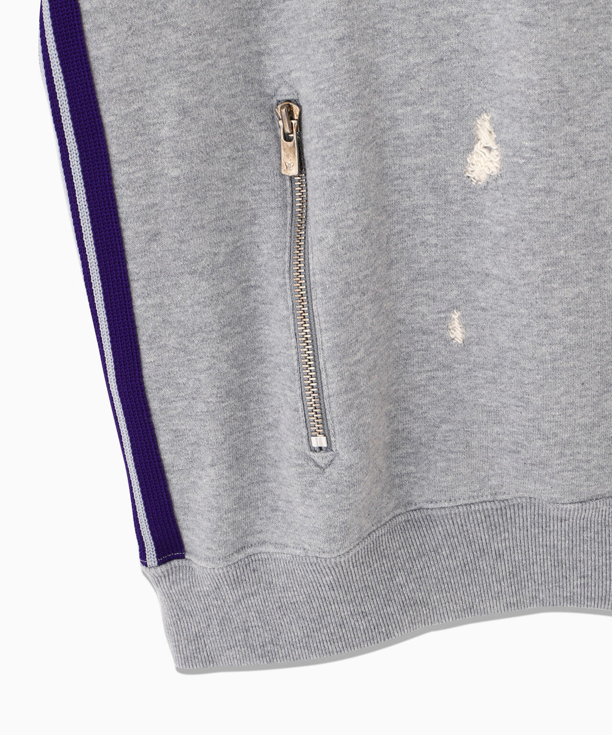 NEEDLES/ニードルズ/TRACK JACKET - COTTON JERSEY DAMAGE