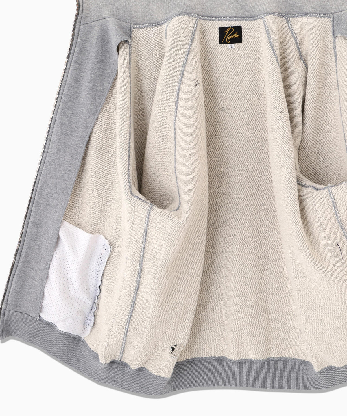 NEEDLES/ニードルズ/TRACK JACKET - COTTON JERSEY DAMAGE