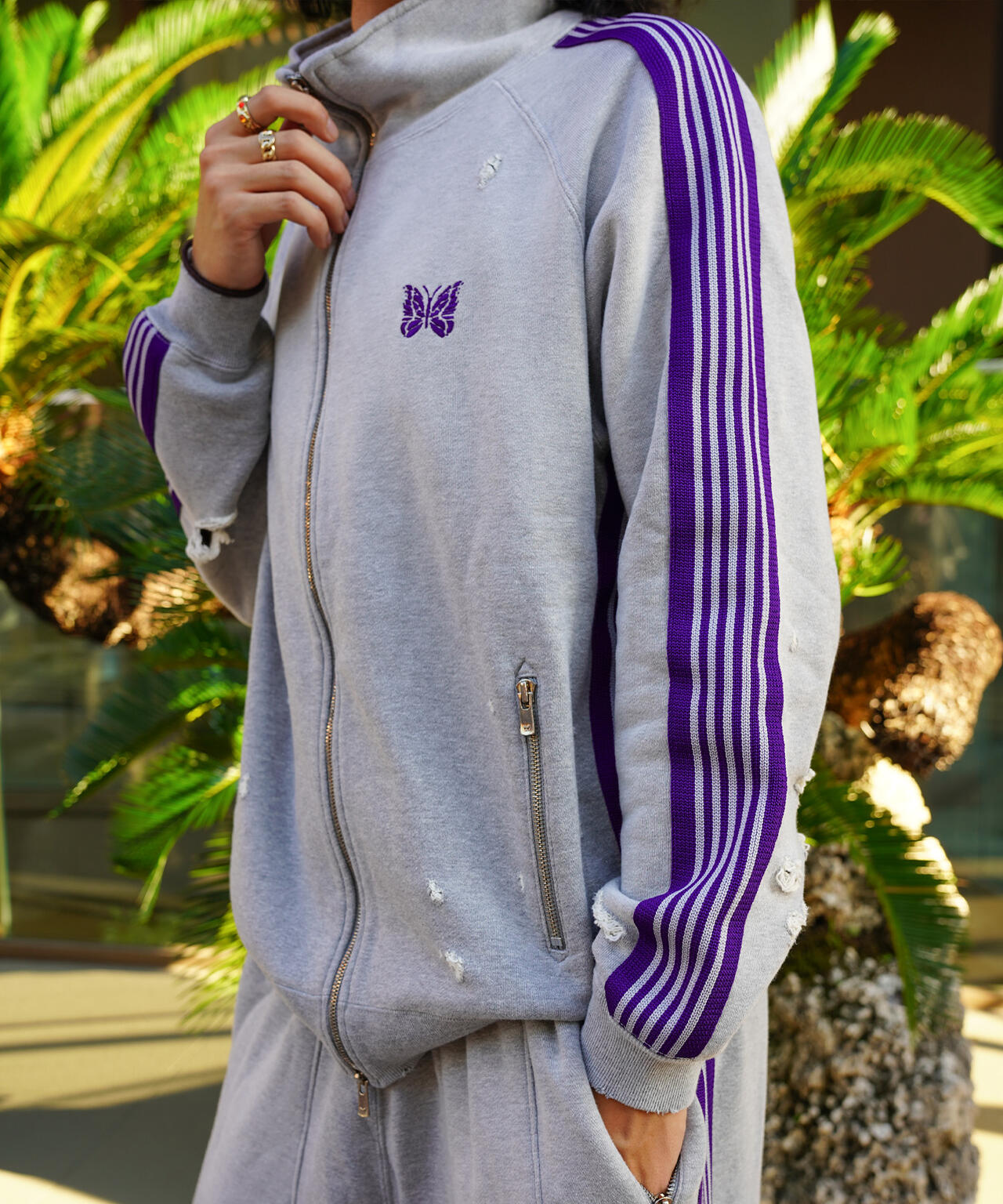 NEEDLES/ニードルズ/【LHP EXCLUSIVE】TRACK JACKET - COTTON JERSEY