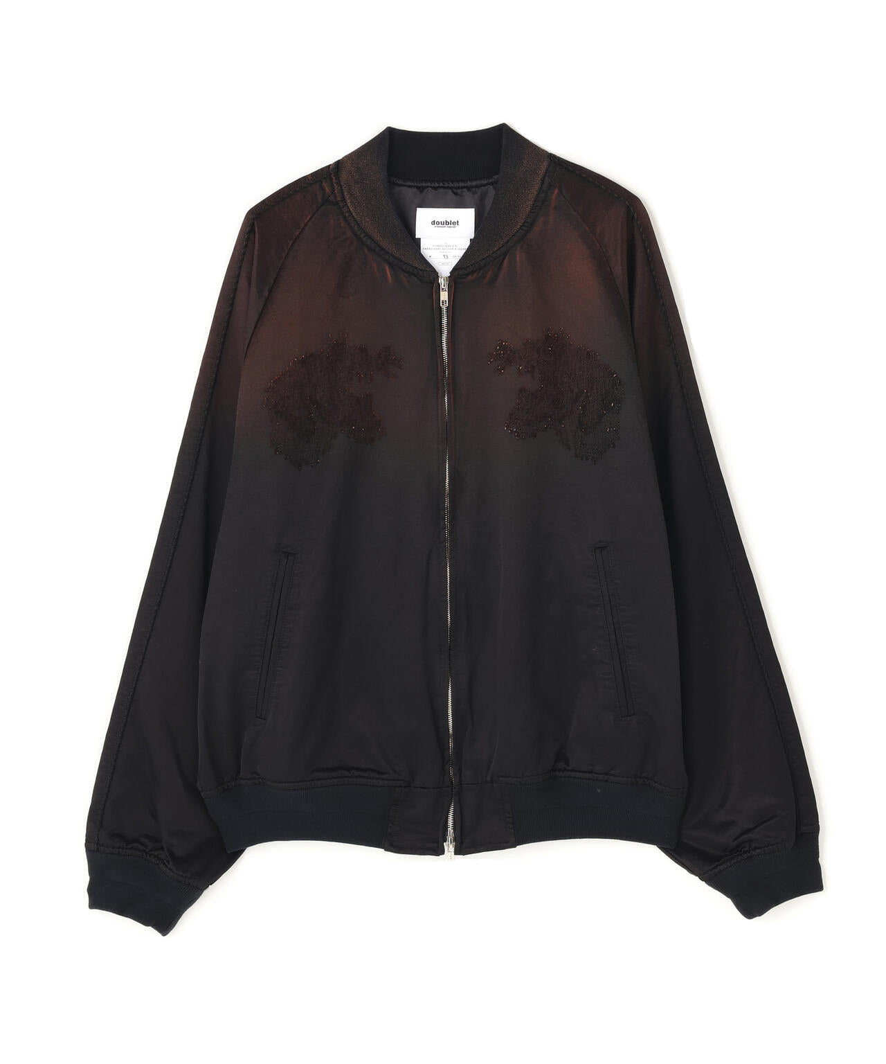 doublet ダブレット SOUVENIR JACKET サイズS doublet/ダブレット/THREADLESS AIR EMBROIDERY SOUVENIR JACKET