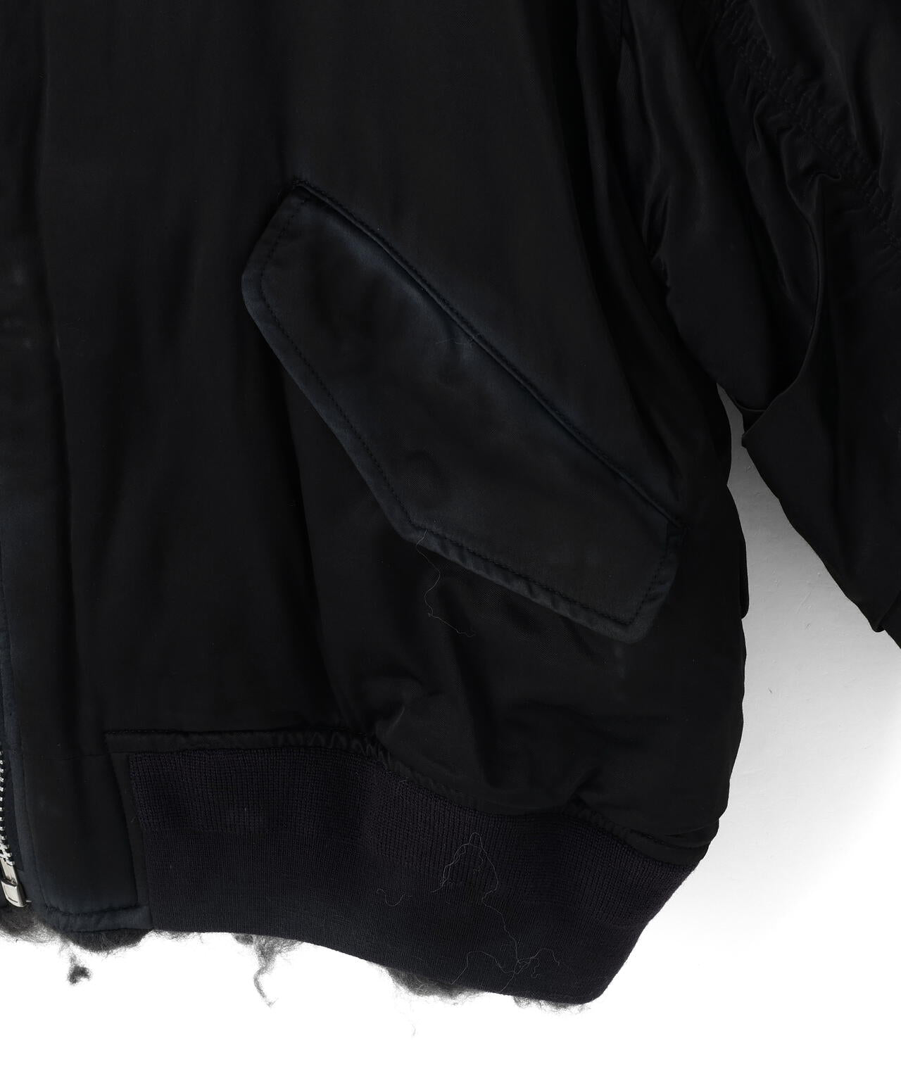doublet/ダブレット/SMOKE FUR BOMBER JACKET