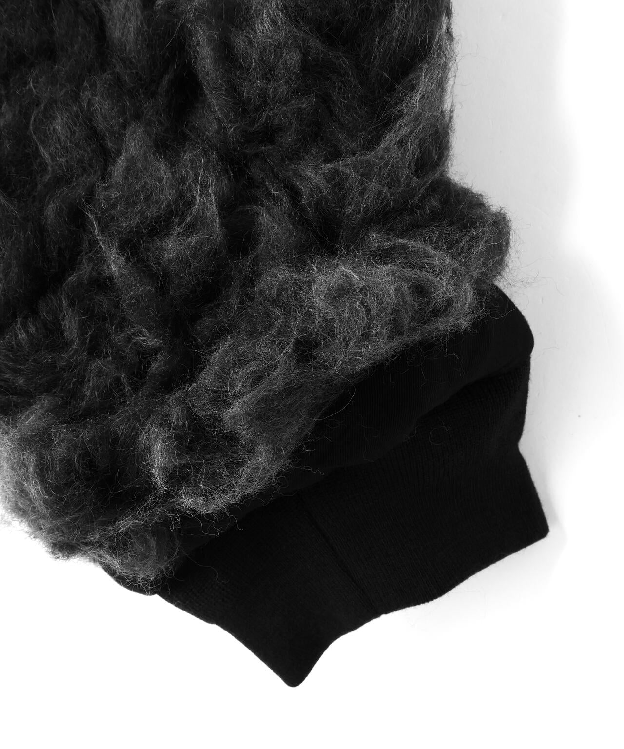 doublet/ダブレット/SMOKE FUR BOMBER JACKET