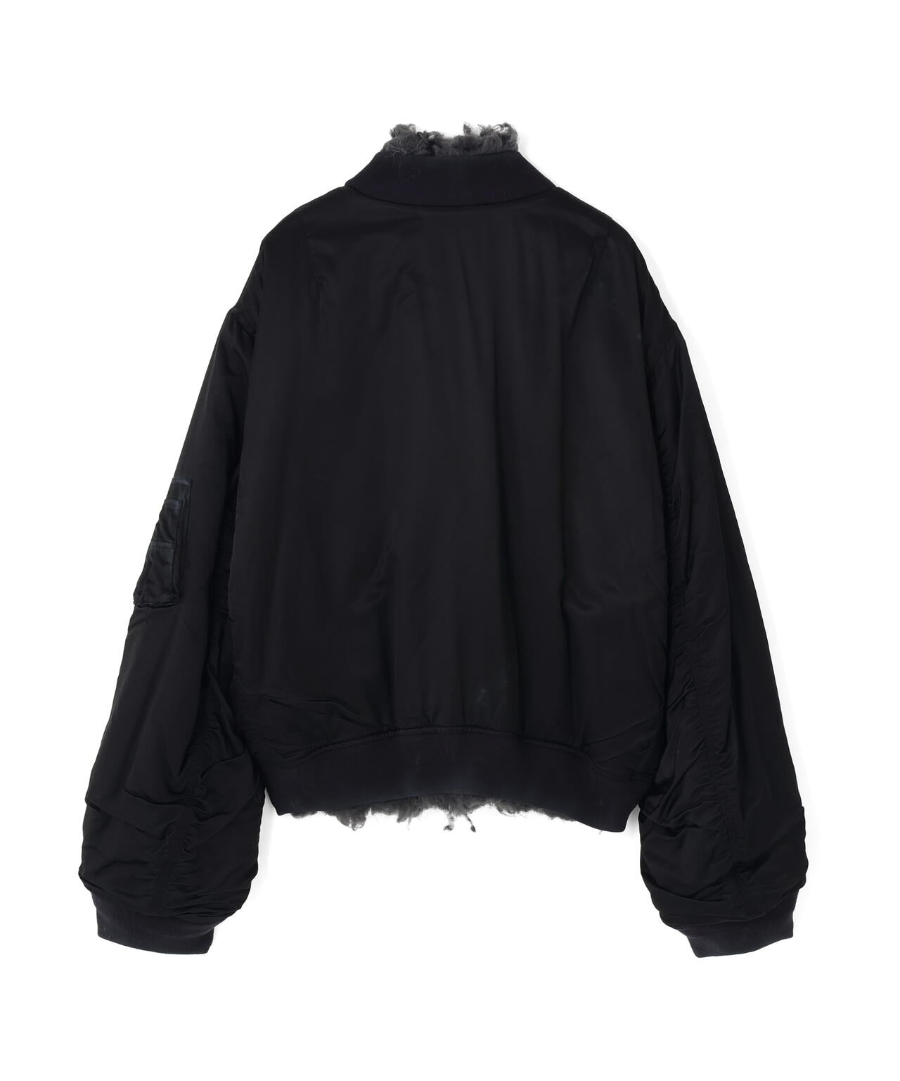 doublet/ダブレット/SMOKE FUR BOMBER JACKET
