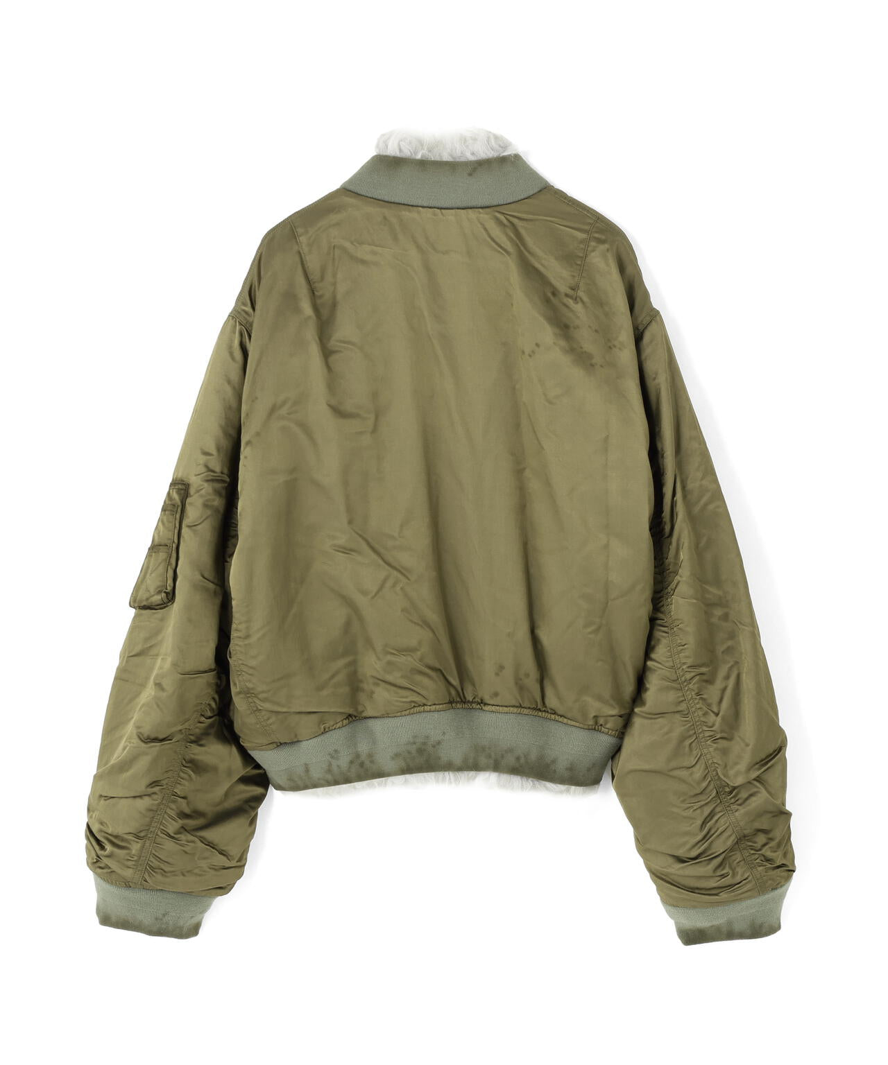 doublet/ダブレット/SMOKE FUR BOMBER JACKET