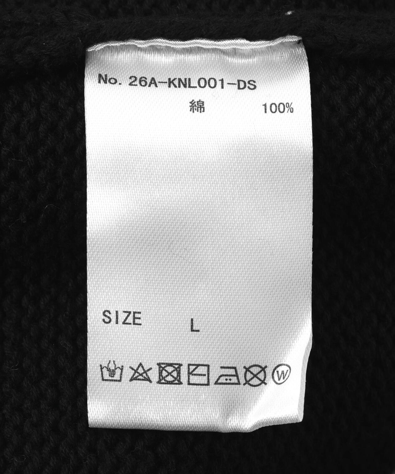 【WEB&DEPOT限定】DankeSchon/ダンケシェーン/HAND STITCH KNIT JACKET
