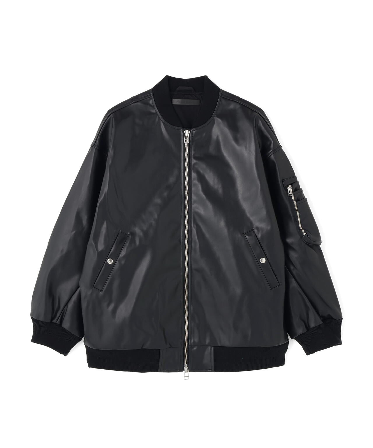 DankeSchon/ダンケシェーン/FAUXLEATHER OVERSIZED MA-1 | L.H.P