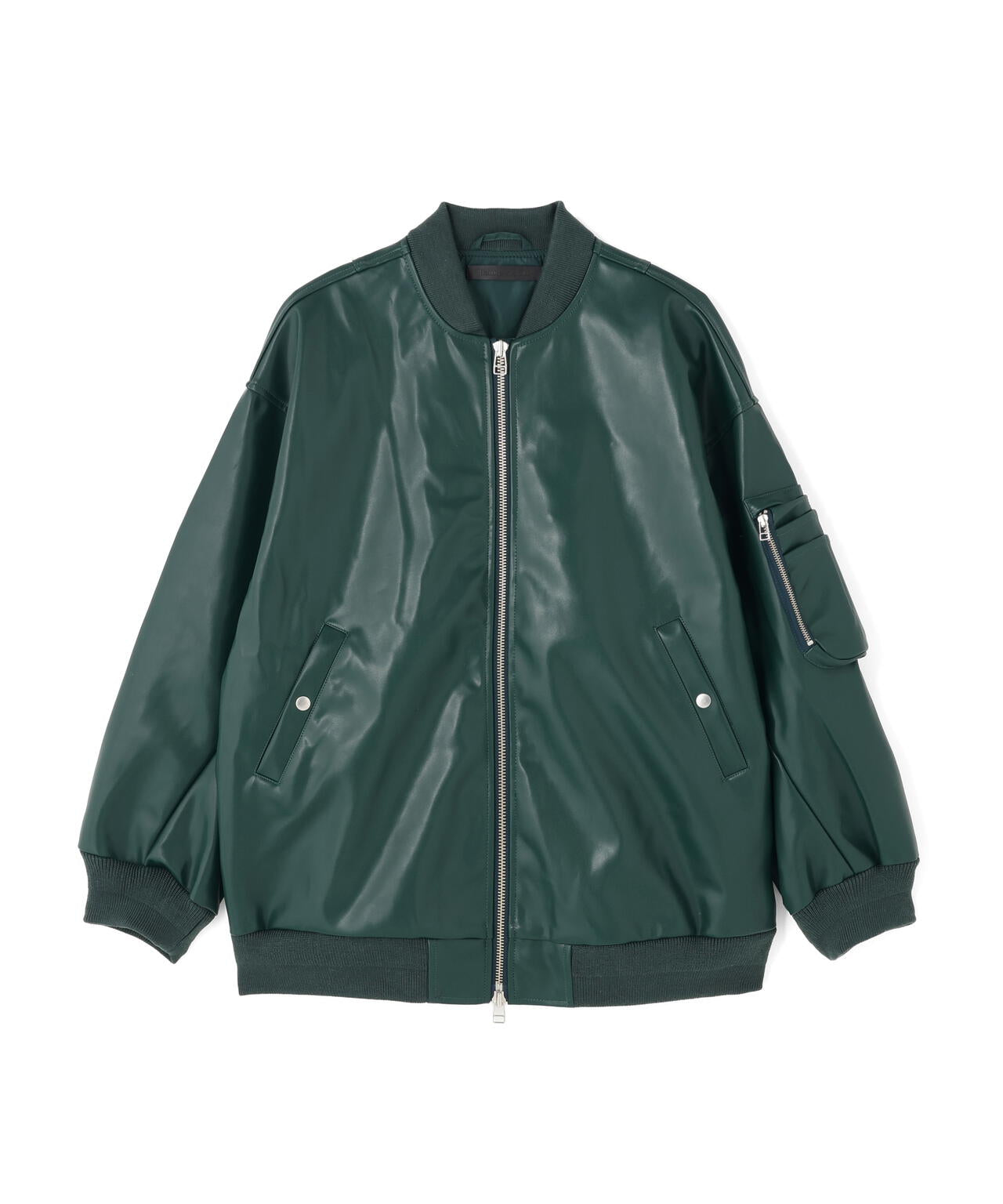 DankeSchon/ダンケシェーン/FAUXLEATHER OVERSIZED MA-1 | L.H.P