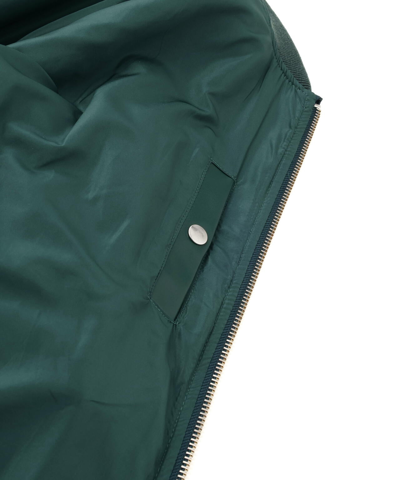 DankeSchon/ダンケシェーン/FAUXLEATHER OVERSIZED MA-1