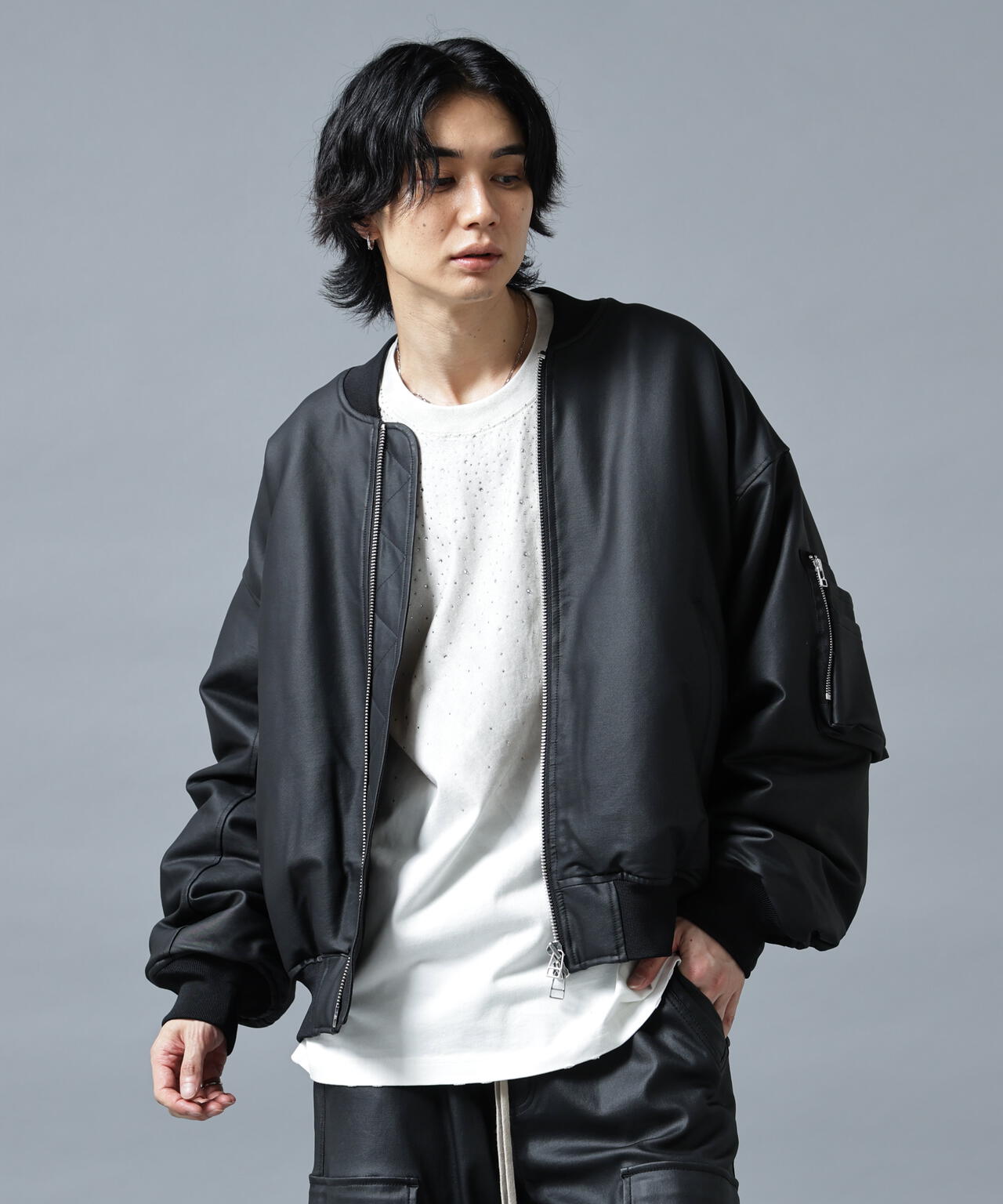 DankeSchon/ダンケシェーン/PU COATING ZIP MA-1 | L.H.P