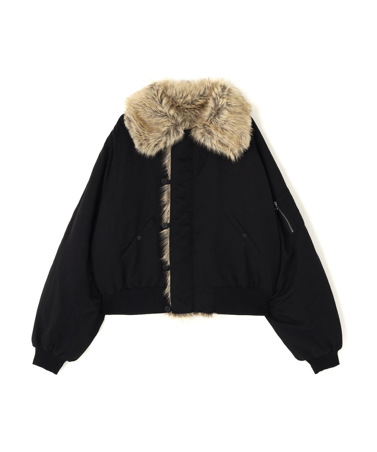 DankeSchon/ダンケシェーン/REVERSIBLE FUR COLLAR N2B