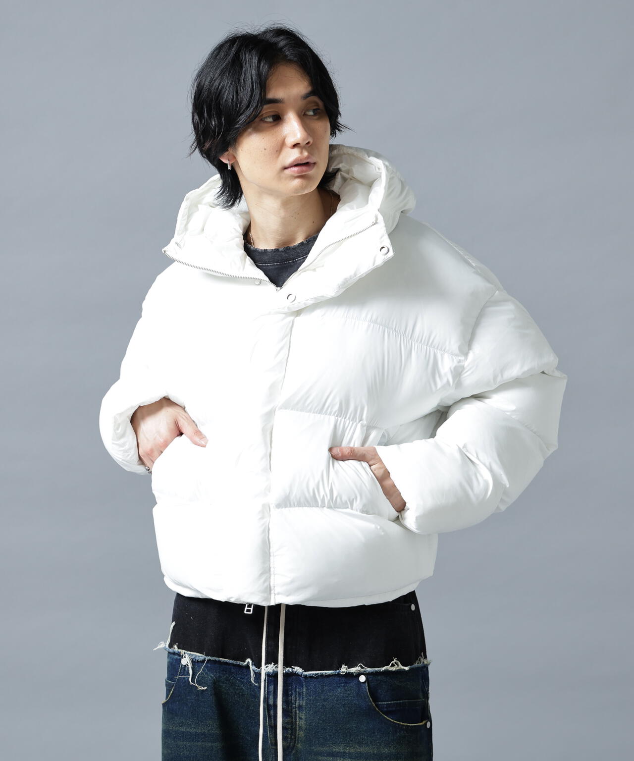 H:180cm C:88cm W:69cm H:90cm 着用サイズ：L
