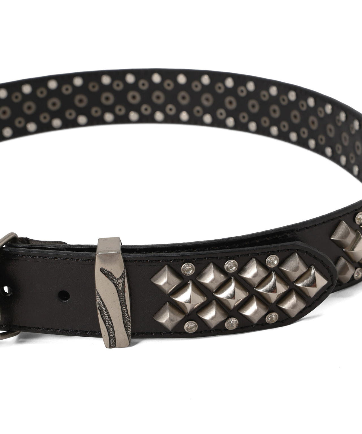 DND4DES/ディーエヌディーフォーデス/Studdes Plate Buckle Belt