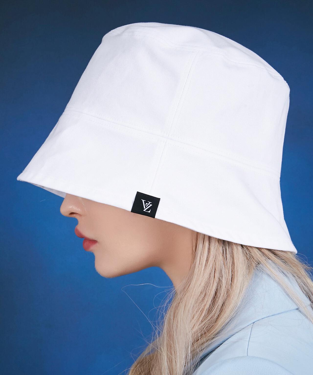VARZAR/バザール/Label drop over fit bucket hat | L.H.P