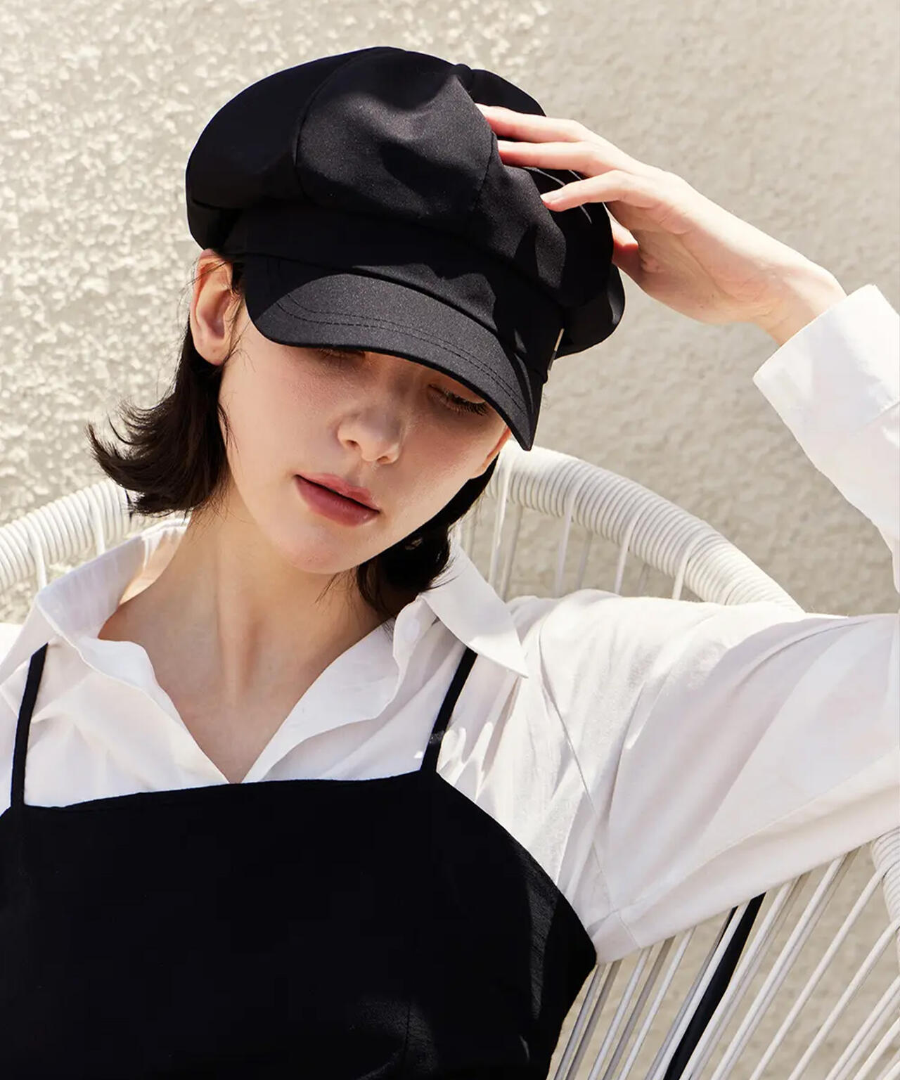 VARZAR/バザール/VA Stud Newsboy Cap