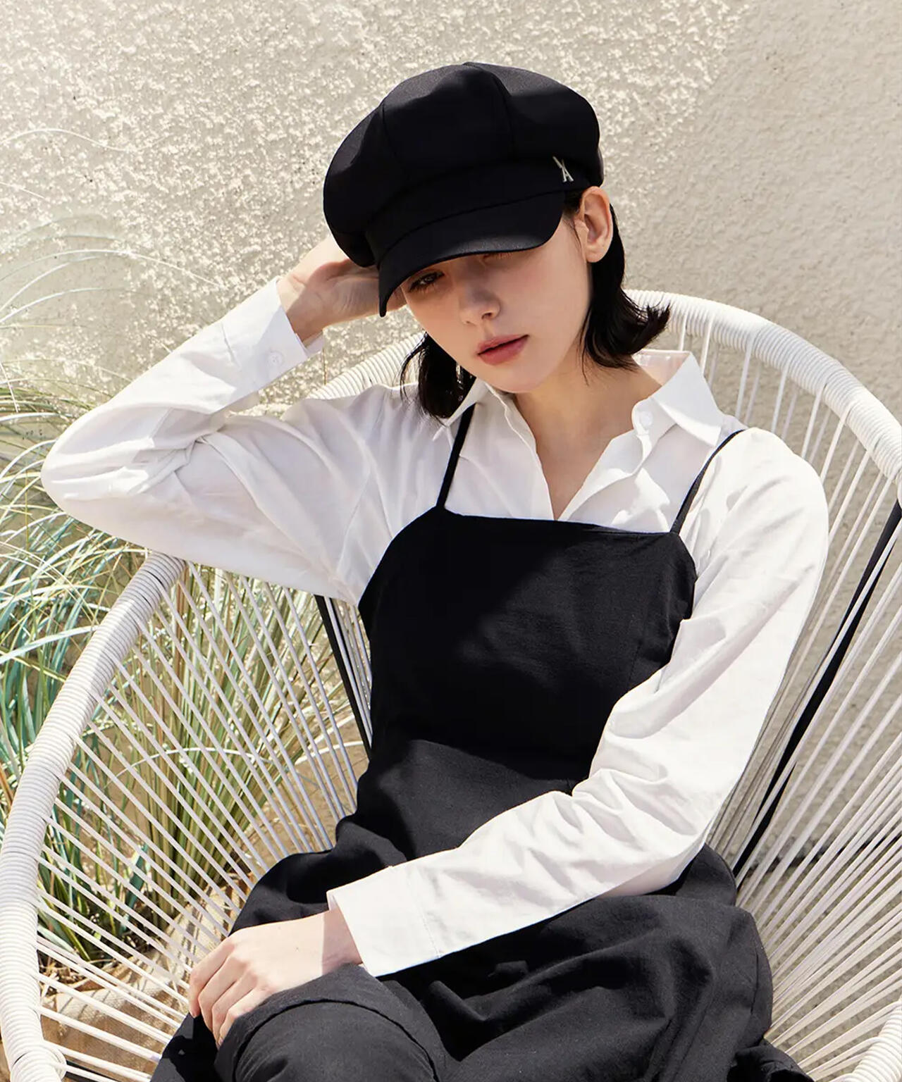 VARZAR/バザール/VA Stud Newsboy Cap