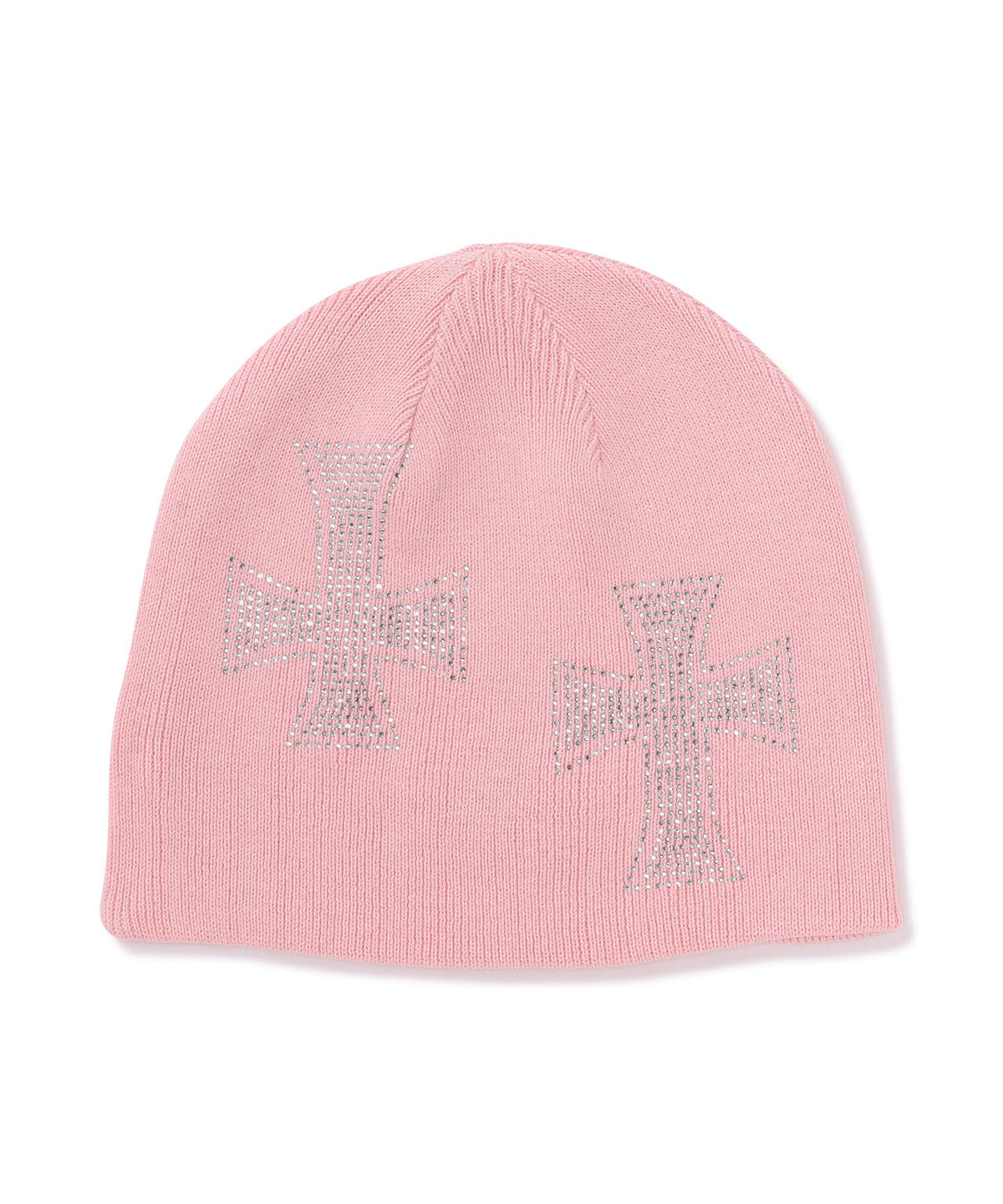 UNKNOWNLONDON/アンノウンロンドン/Cross Rhinestone Beanie
