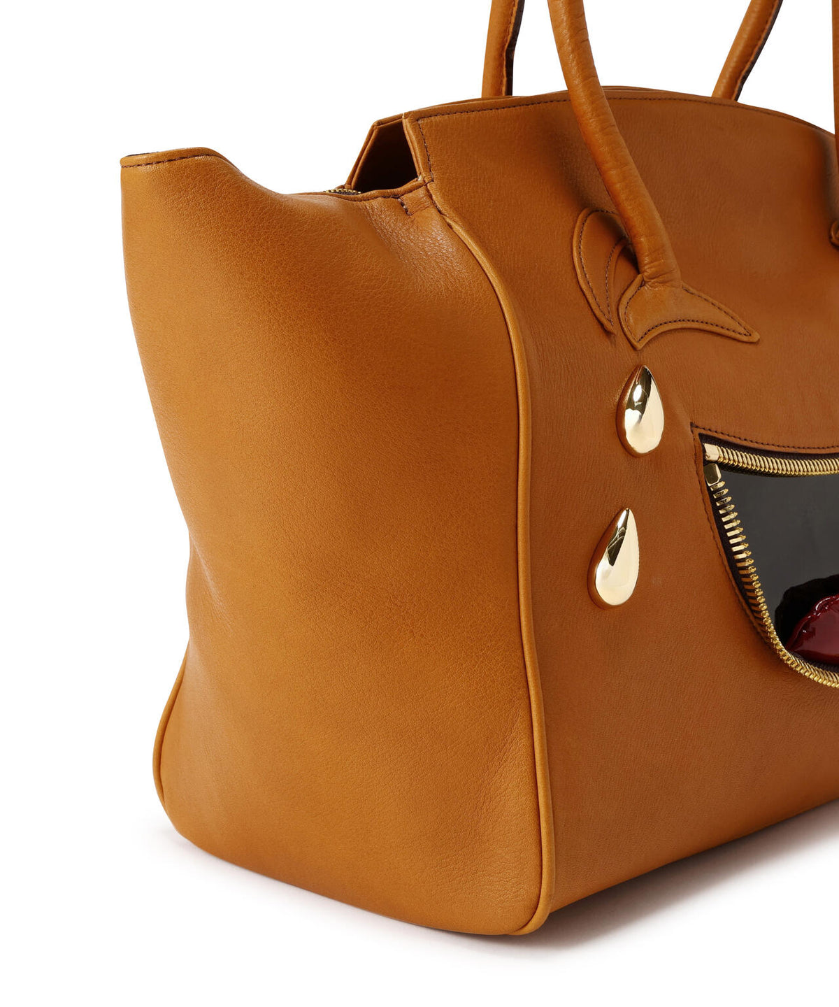 doublet/ダブレット/LAUGHING EMOJI LEATHER BAG