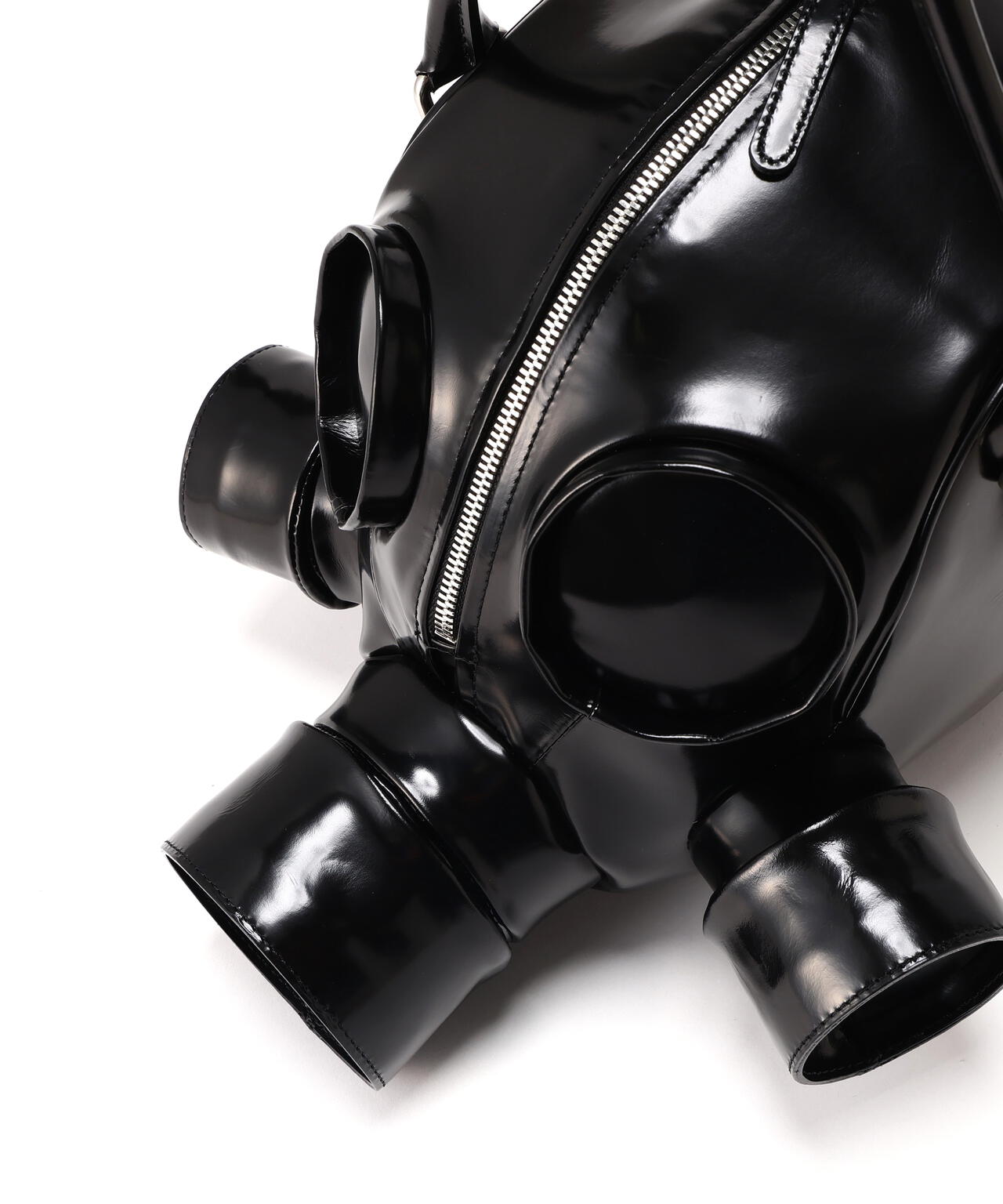doublet/ダブレット/GAS MASK LEATHER HANDBAG