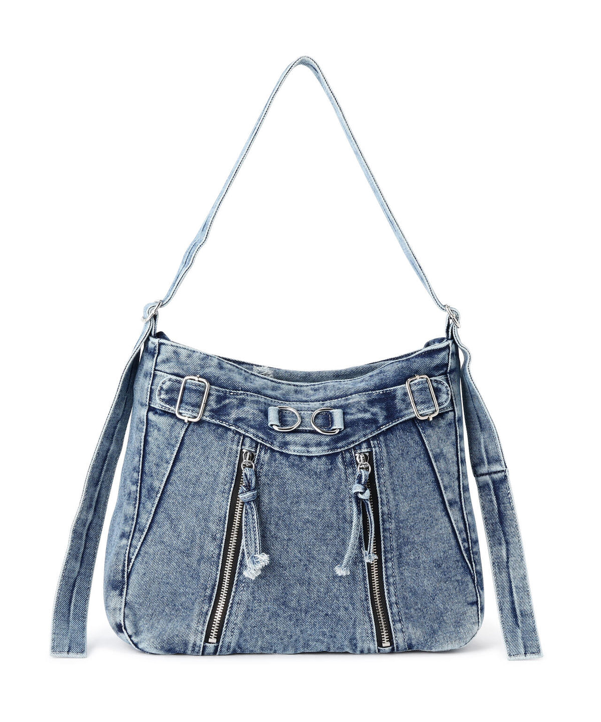 MAVYTH/メヴィス/Ｗ-ZIP DENIM SHOULDER BAG
