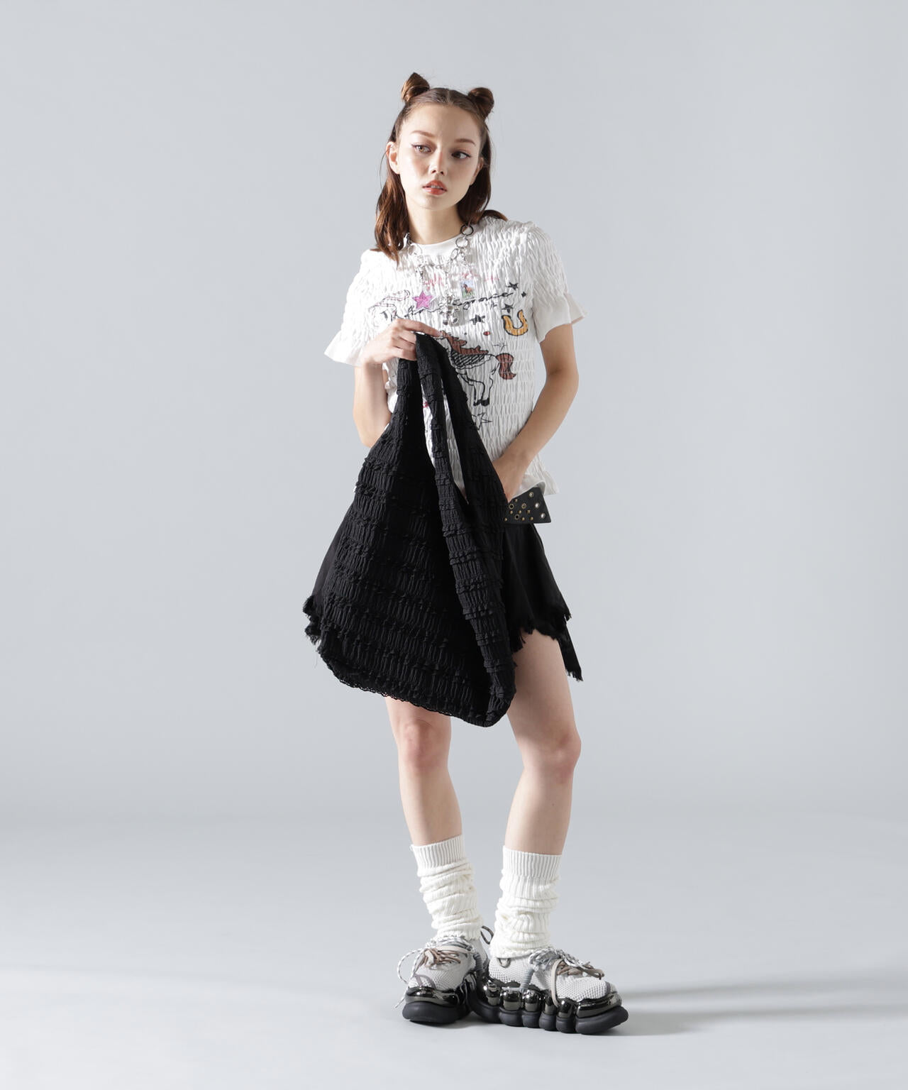 MAVYTH/メヴィス/FRILL MARCHE BAG | L.H.P（エルエイチピー