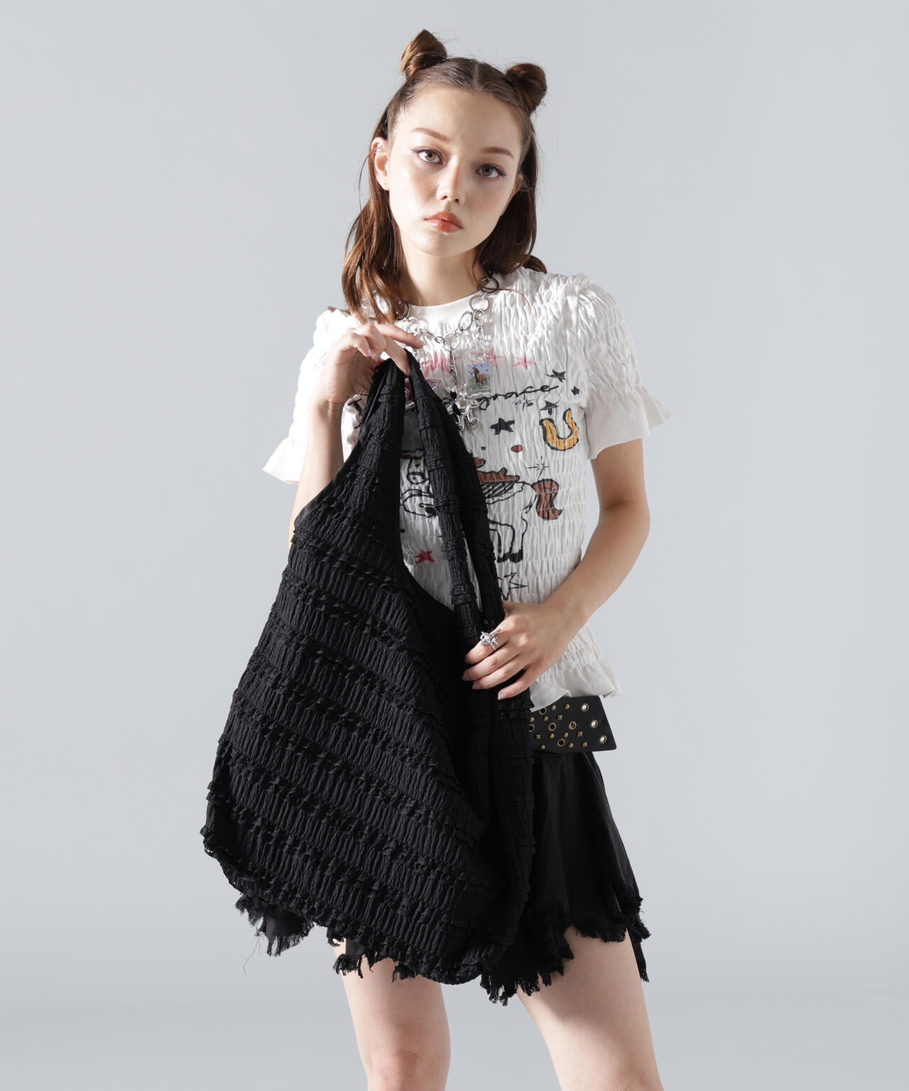 MAVYTH/メヴィス/FRILL MARCHE BAG | L.H.P（エルエイチピー