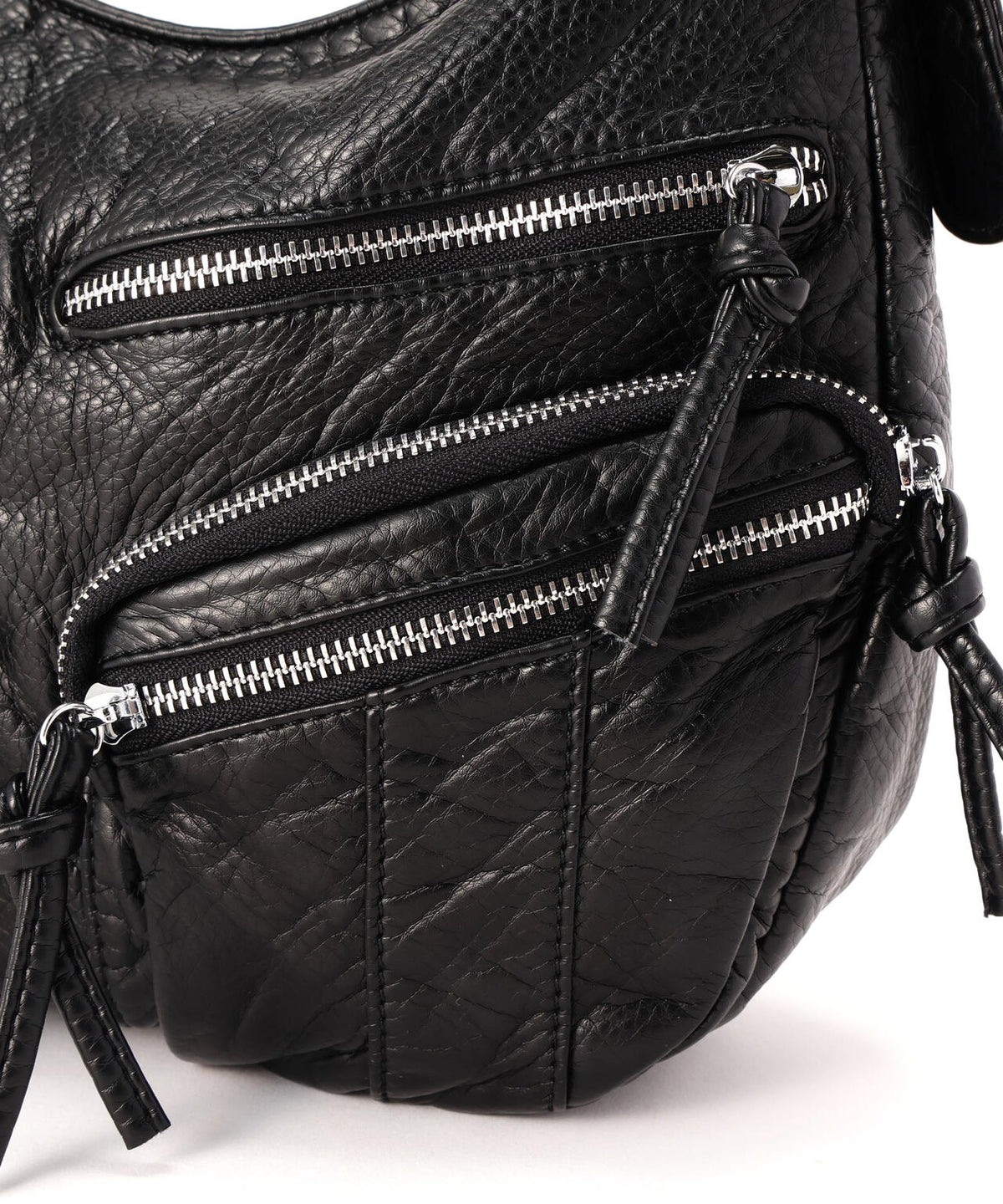 SIS/エスアイエス/PU LEATHER SHOULDER BAG