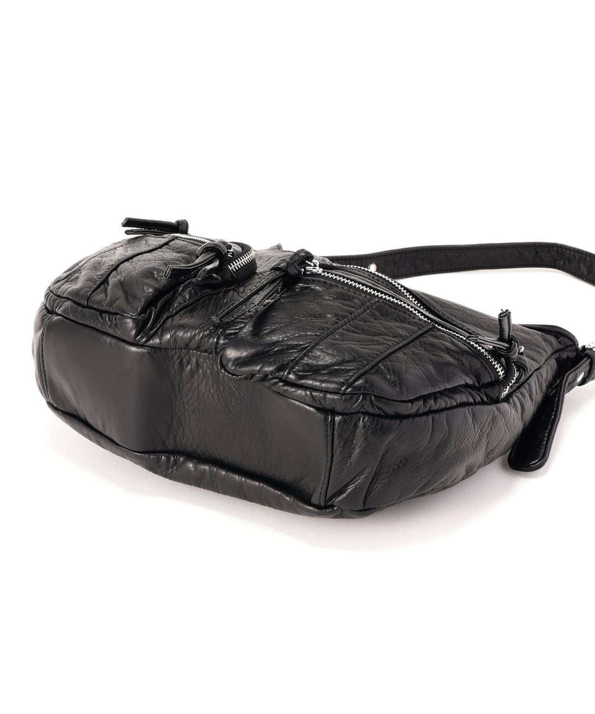 SIS/エスアイエス/PU LEATHER SHOULDER BAG