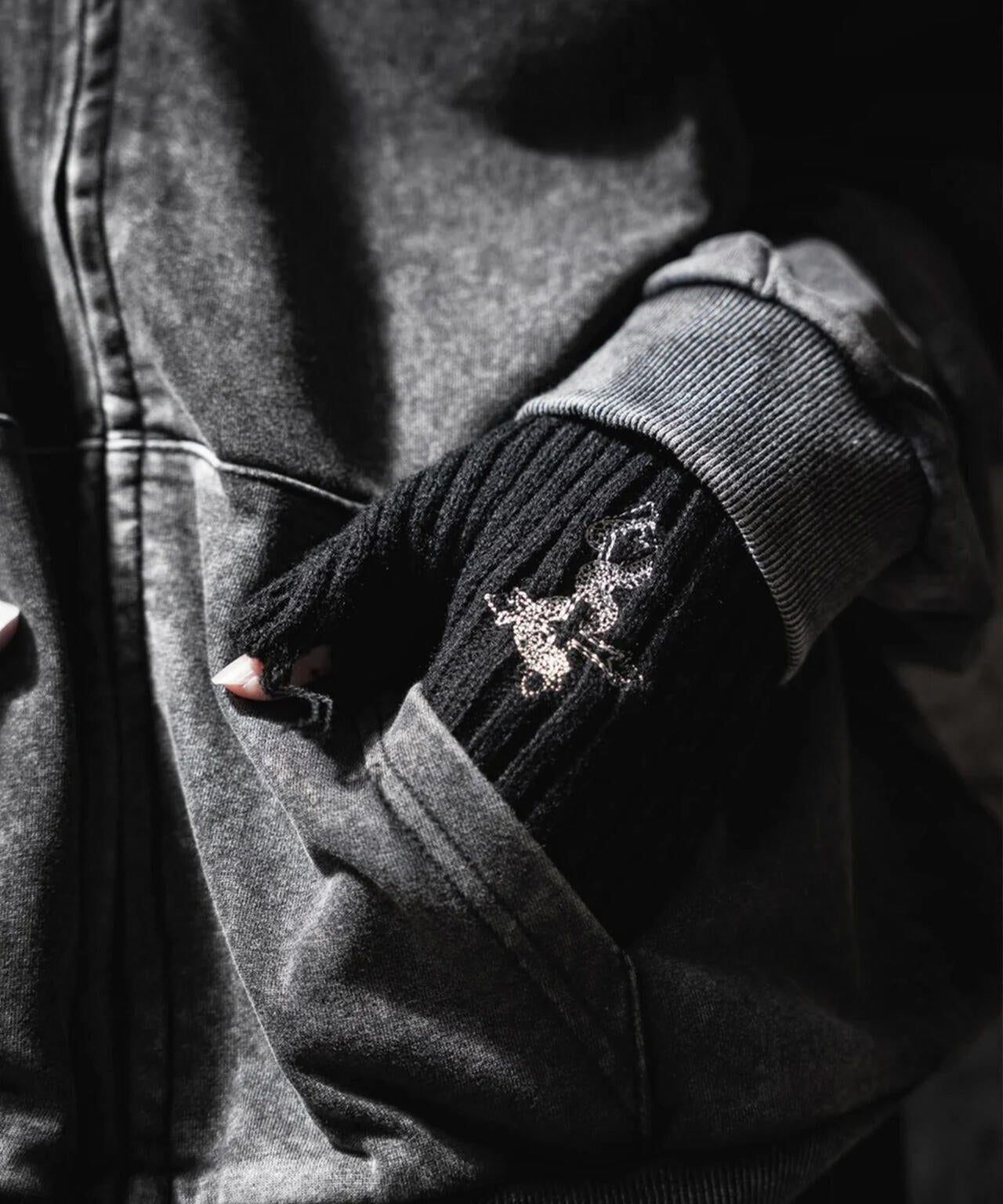 gibous/ギボス/Damage knit arm cover | L.H.P（エルエイチピー