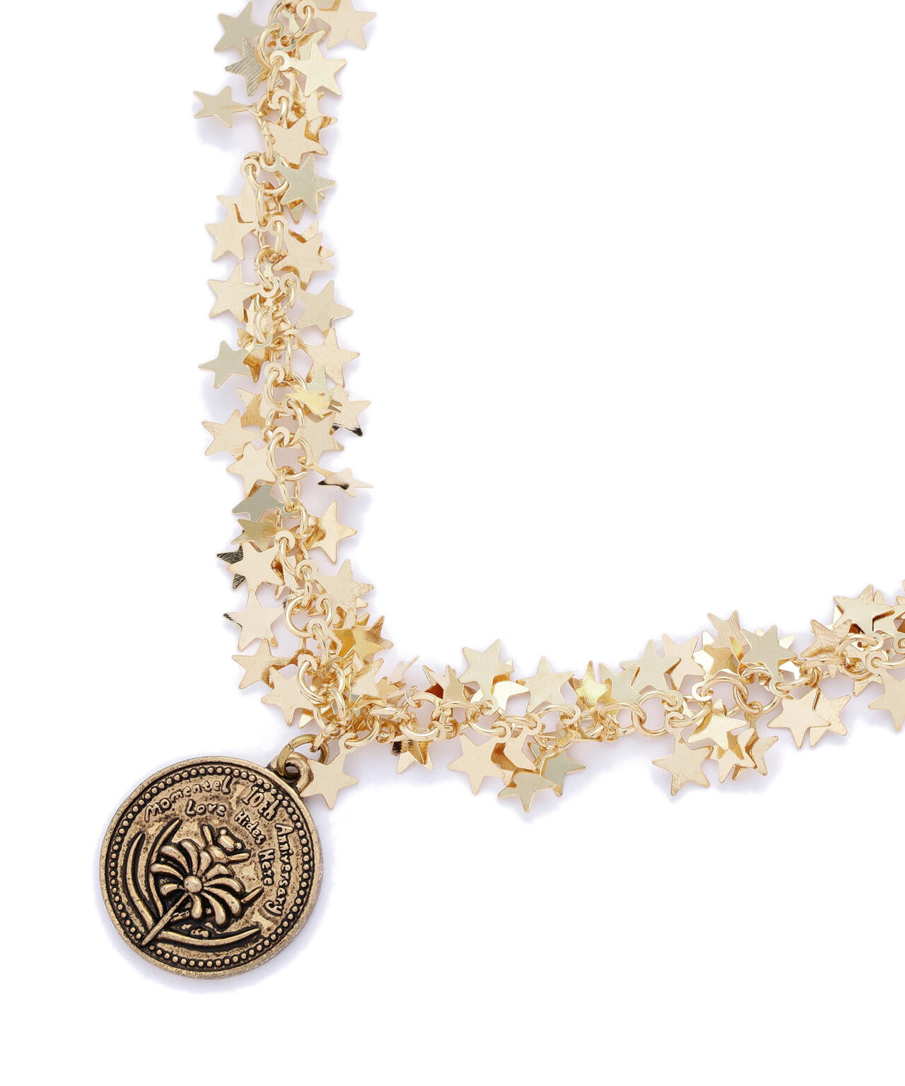 MOMENTEL/モーメンタル/10th Anniversary Flower Coin Necklace