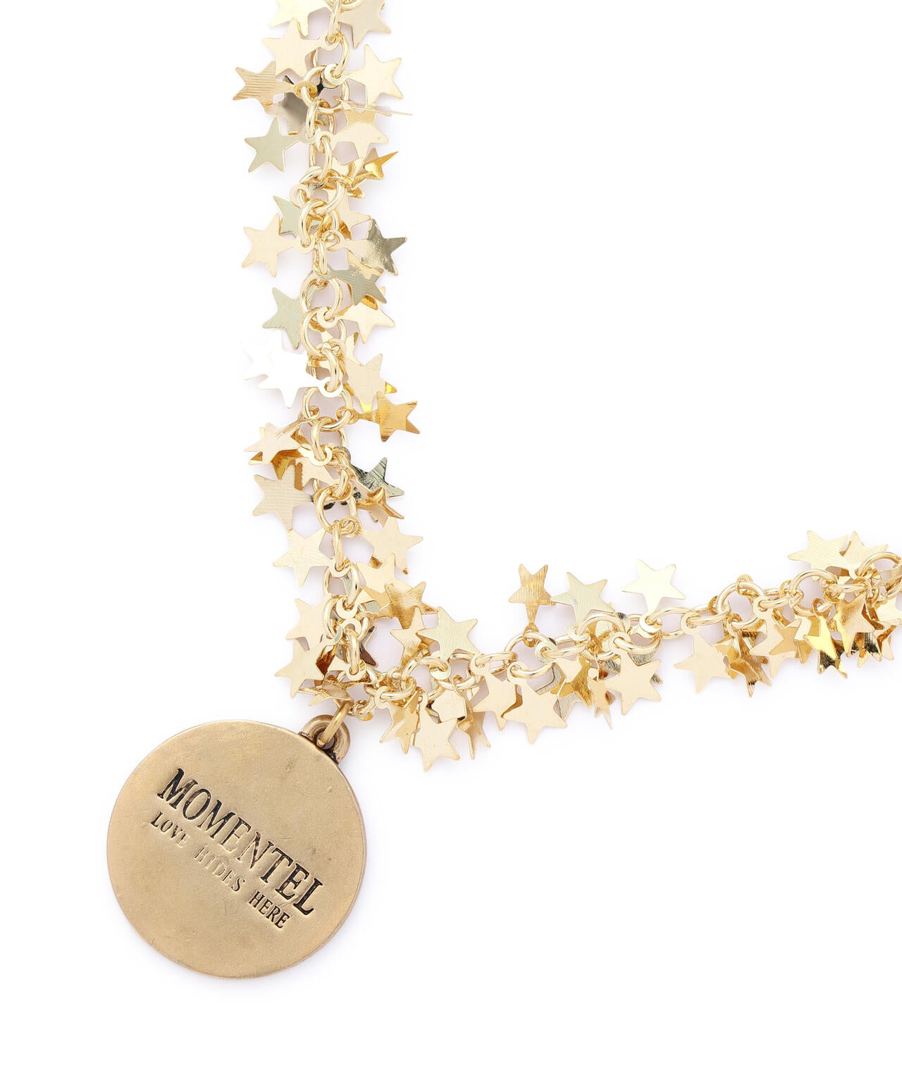 MOMENTEL/モーメンタル/10th Anniversary 愛 Coin Necklace