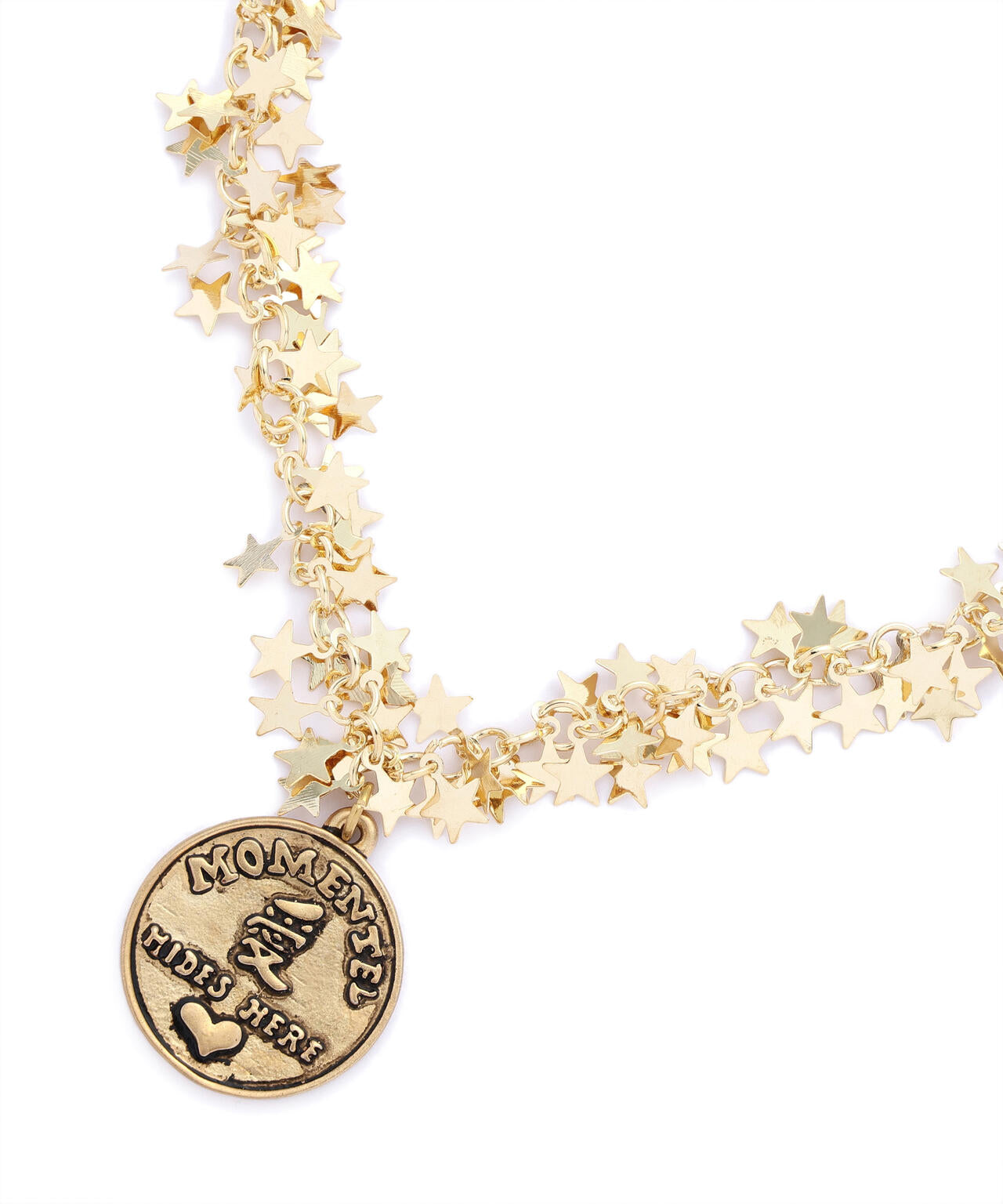MOMENTEL/モーメンタル/10th Anniversary 愛 Coin Necklace