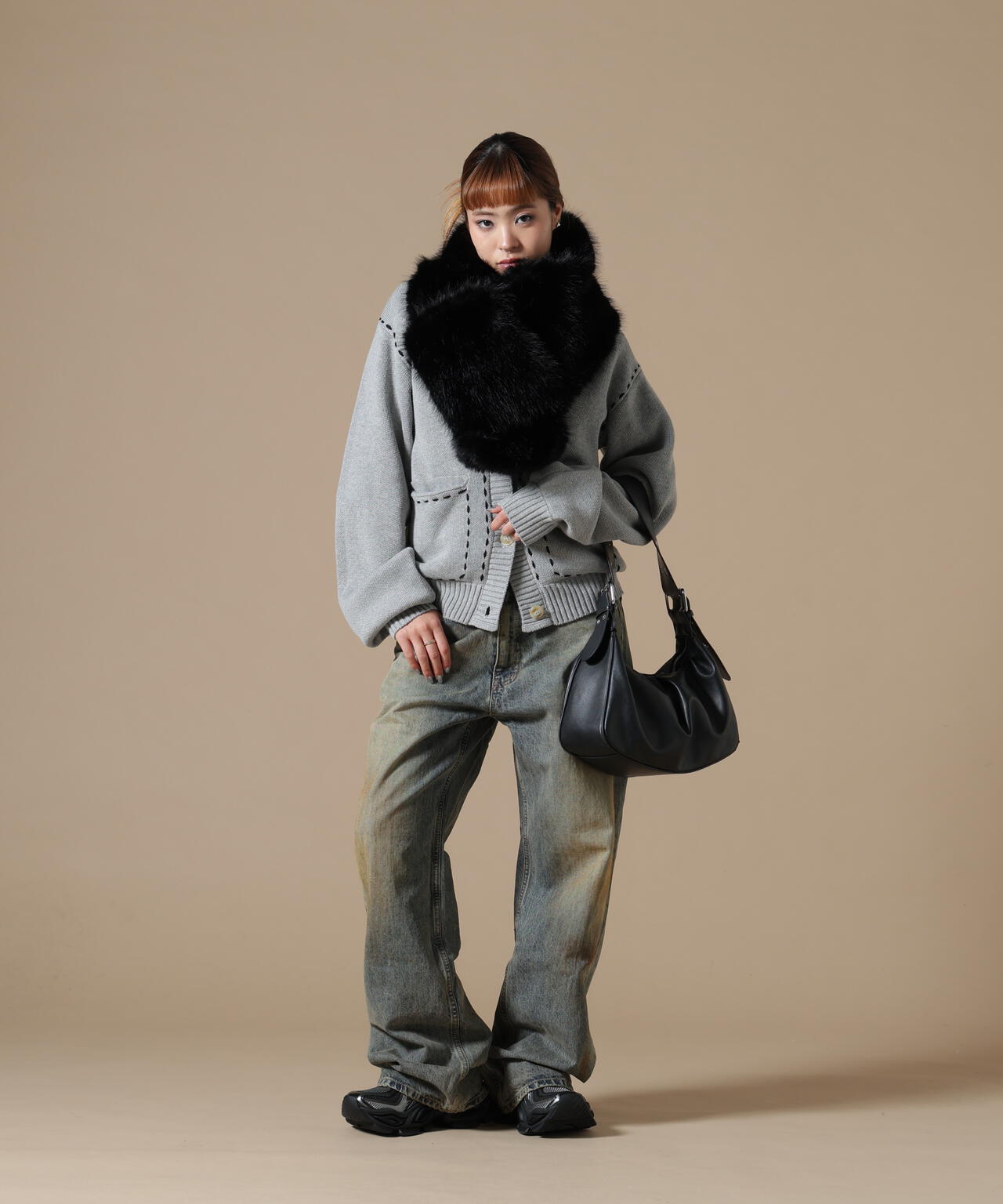 DankeSchon/ダンケシェーン/WOMEN ECOFUR MUFFLER | L.H.P