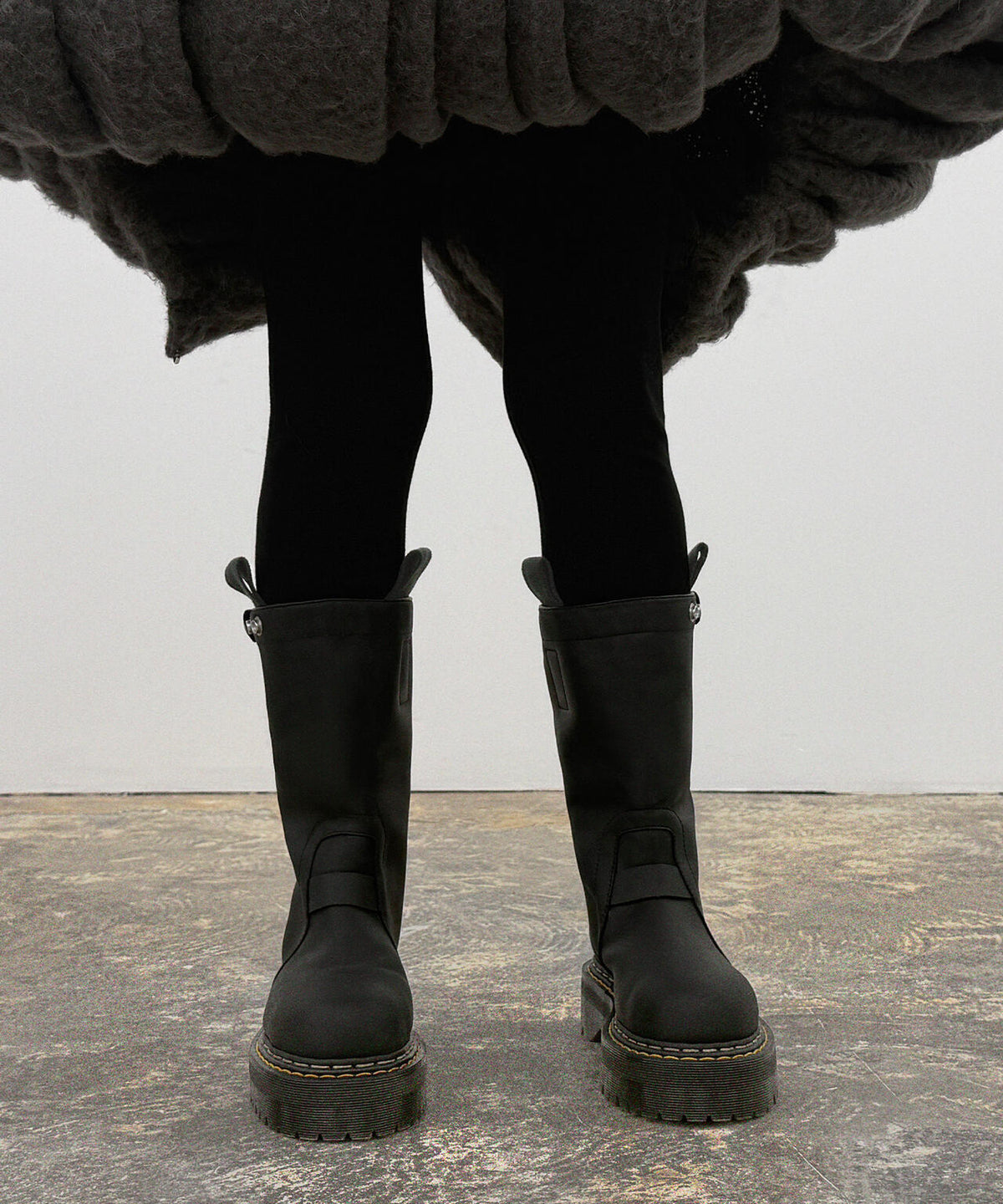 Rick Owens×Dr.Martens/リックオウエンス×ドクターマーチン/QUAD SOLE PULL ON BOOT