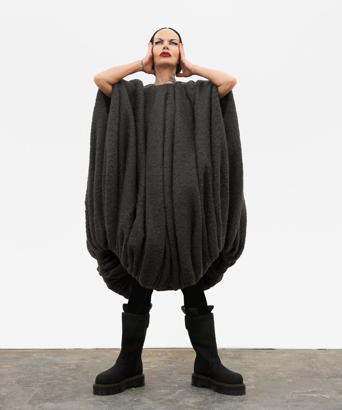 Rick Owens×Dr.Martens/リックオウエンス×ドクターマーチン/QUAD SOLE PULL ON BOOT