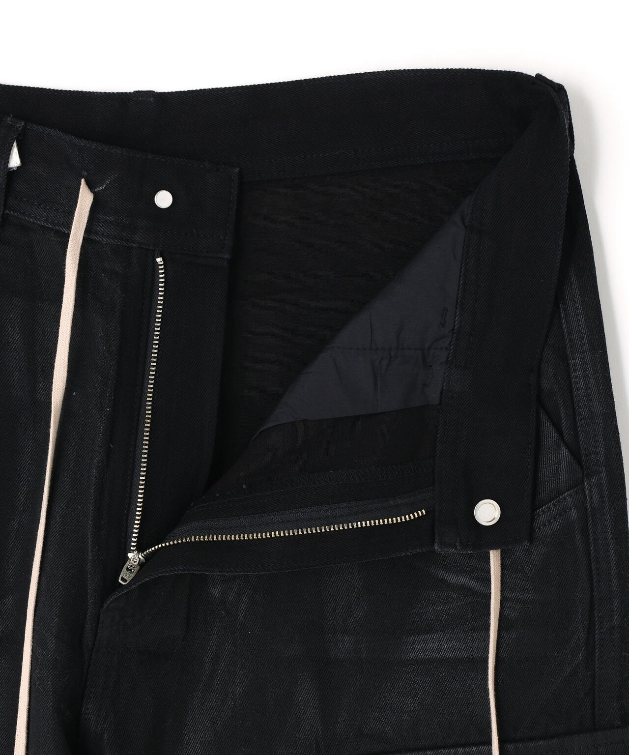 DankeSchon/ダンケシェーン/最新コーティングラバーフレアカーゴパンツ DankeSchon/ダンケシェーン/11oz RABBER COATED FLARE CARGO PANTS