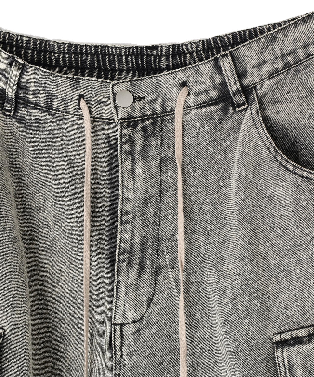 【WEB&DEPOT限定】DankeSchon/ダンケシェーン/MULTI POCKET DENIM CARGO PANTS