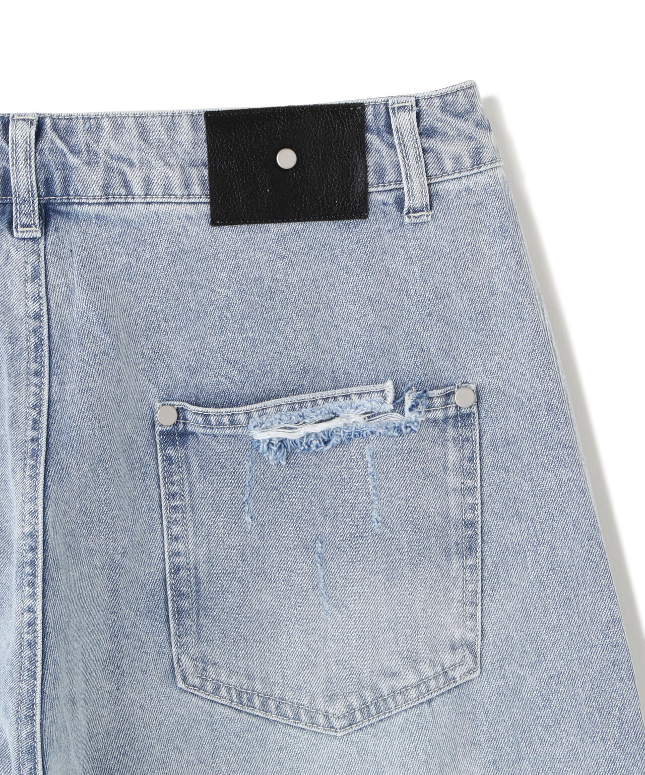 DankeSchon/ダンケシェーン/12oz BAGGY JEANS/ICE | L.H.P
