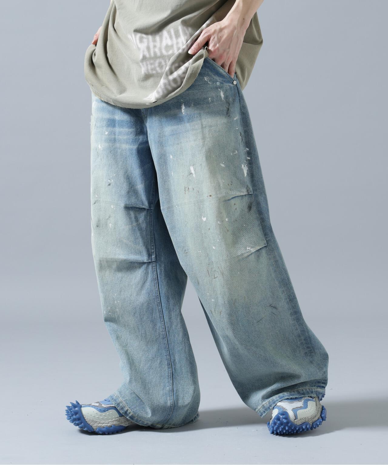 DankeSchon/ ダンケシェーン/2枚セッ ト！（美品） DankeSchon/ダンケシェーン/12oz BAGGY JEANS/PAINT | L.H.P