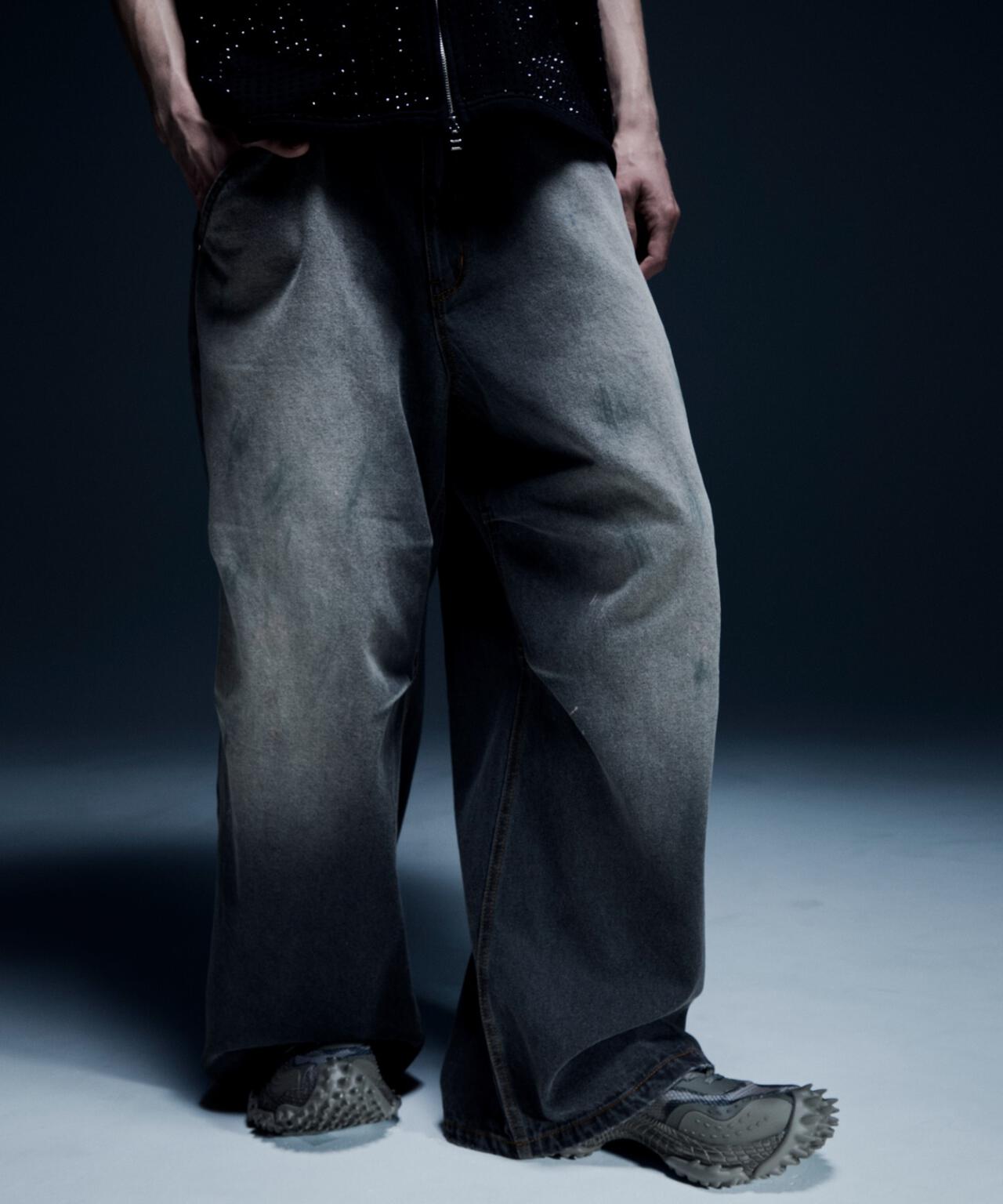 DankeSchon/ダンケシェーン/12oz BAGGY JEANS/FADE | L.H.P