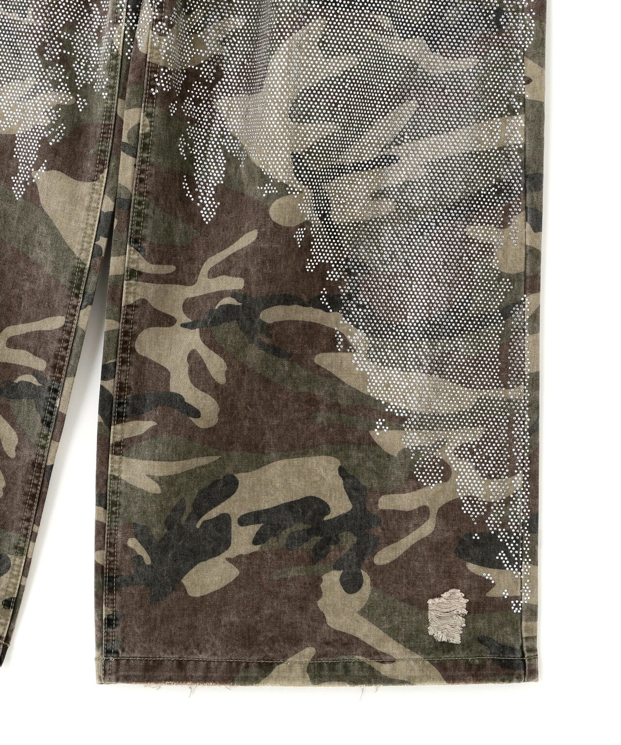DankeSchon/ダンケシェーン/BAGGY JEANS/CAMO SWARO | L.H.P