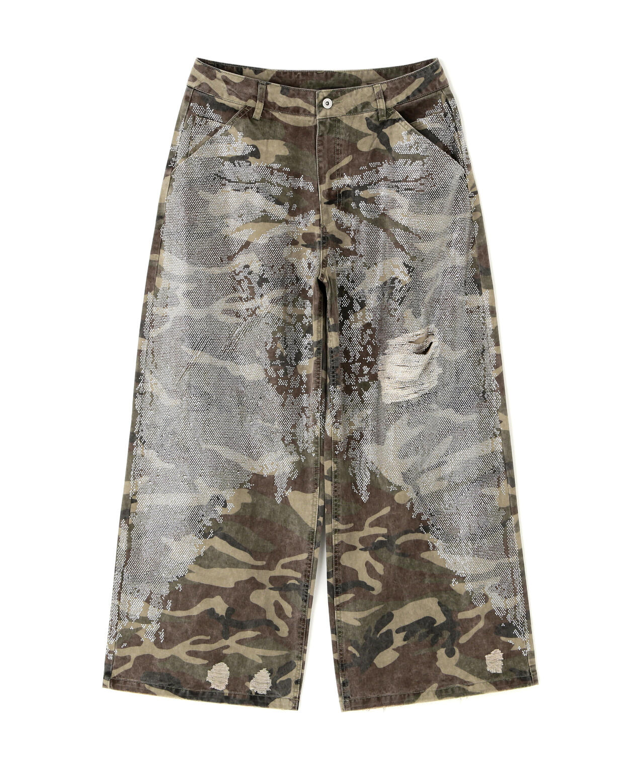 DankeSchon/ダンケシェーン/BAGGY JEANS/CAMO SWARO | L.H.P