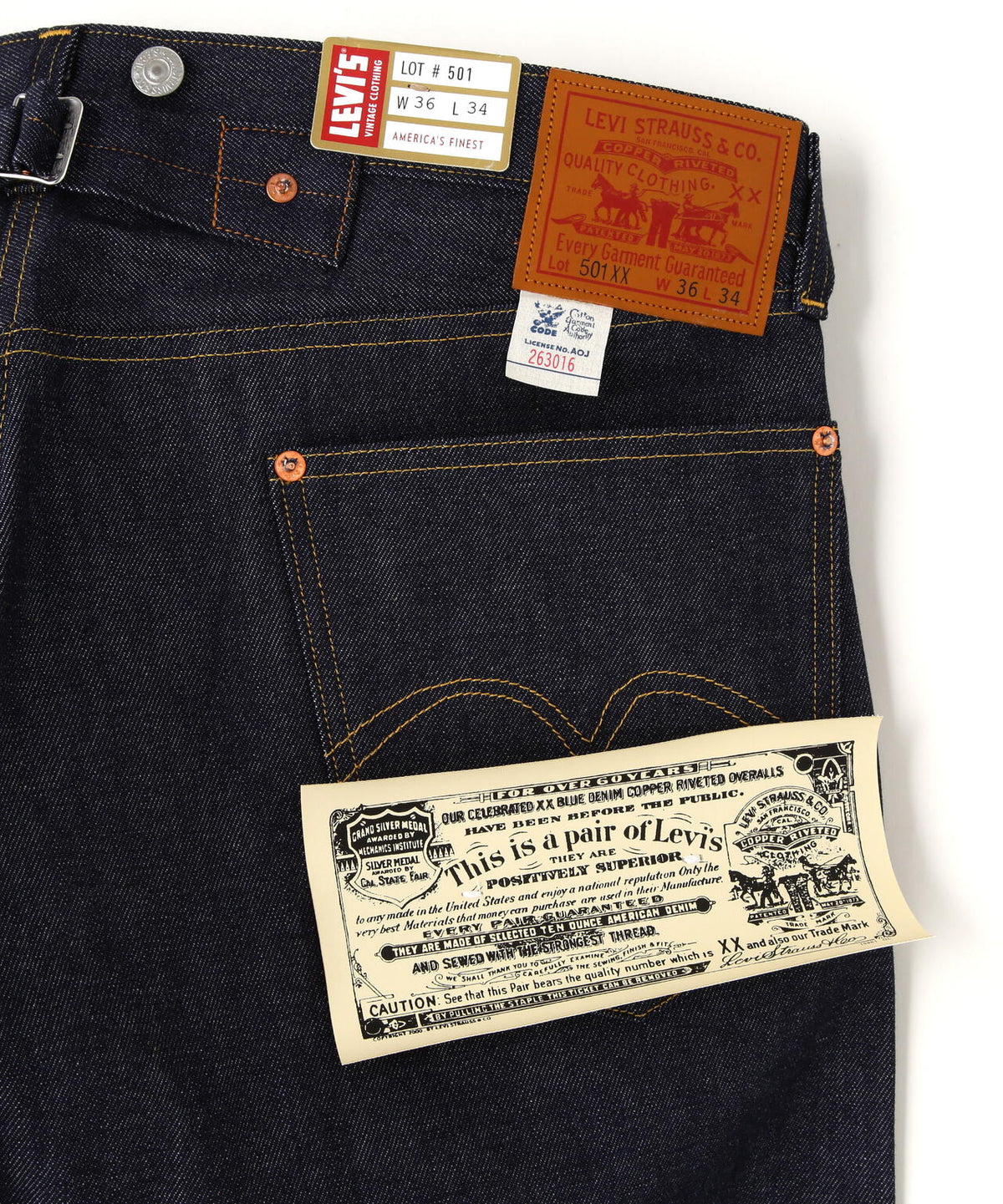 LEVI'S VINTAGE CLOTHING/1993 501 JEANS