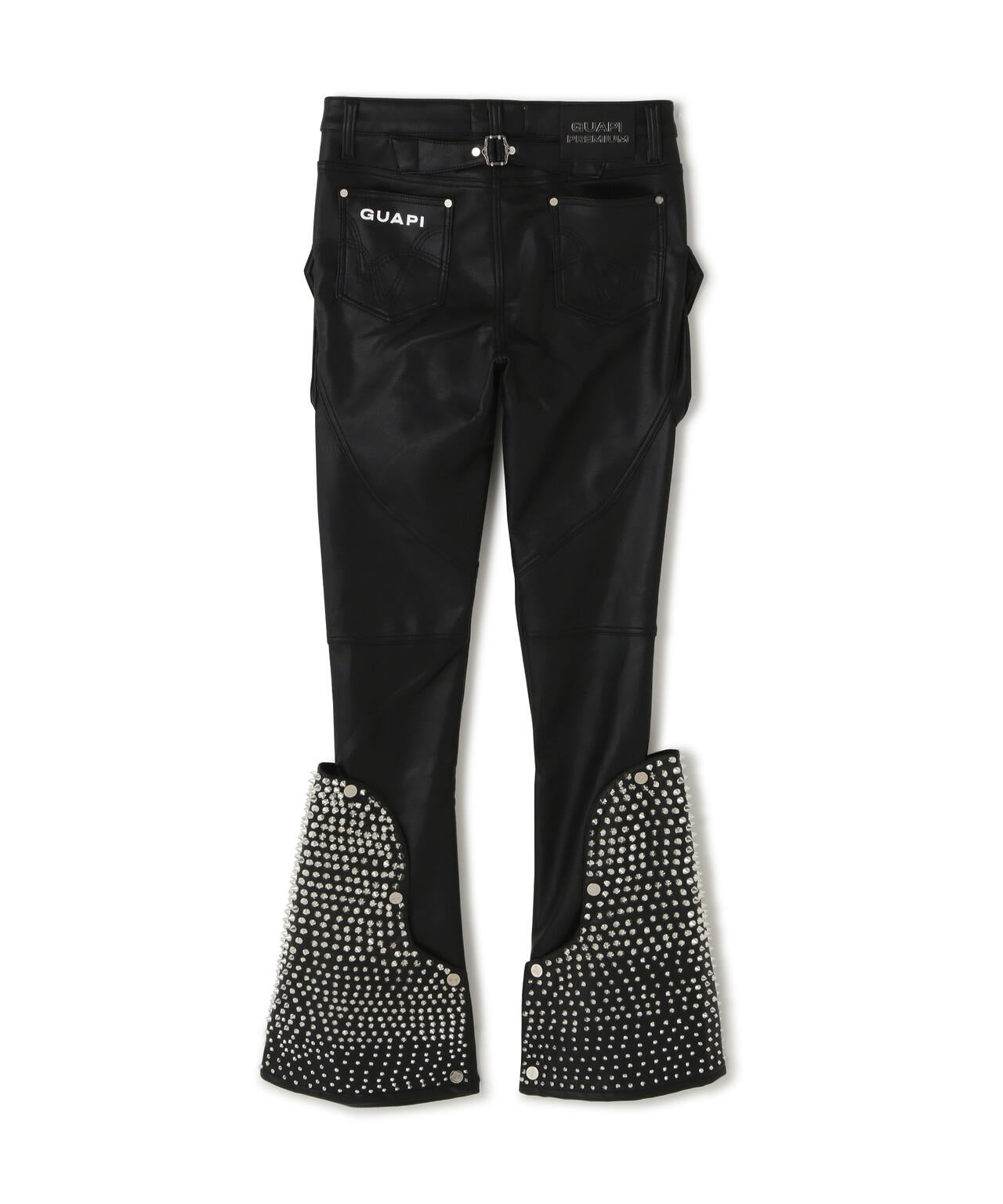 GUAPI/グアピ/Black Coffin Arc Leather Pant V2 | L.H.P